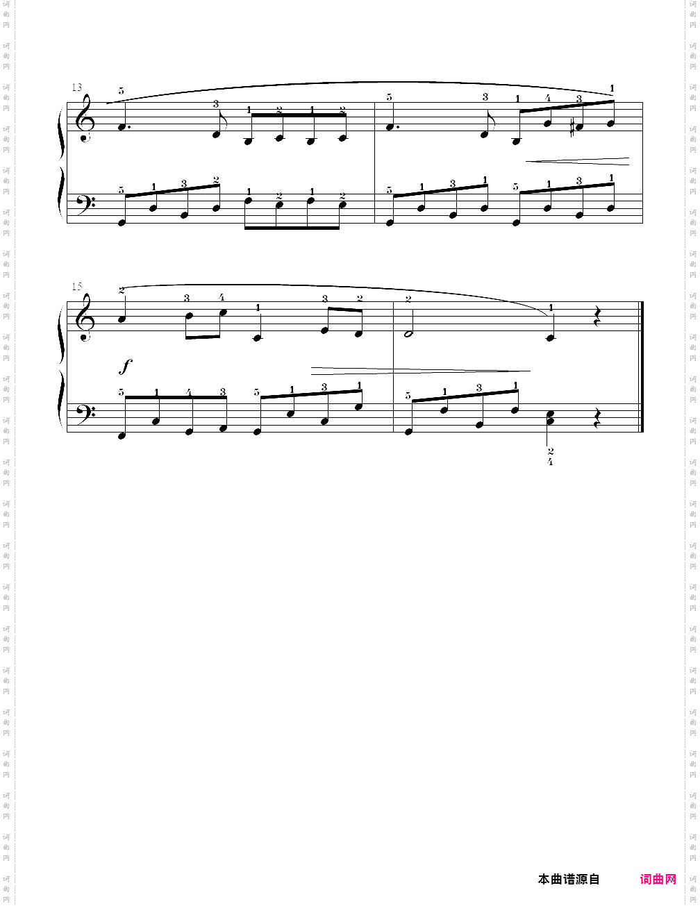 4·浪漫曲 第二首 - c调上的贝多芬