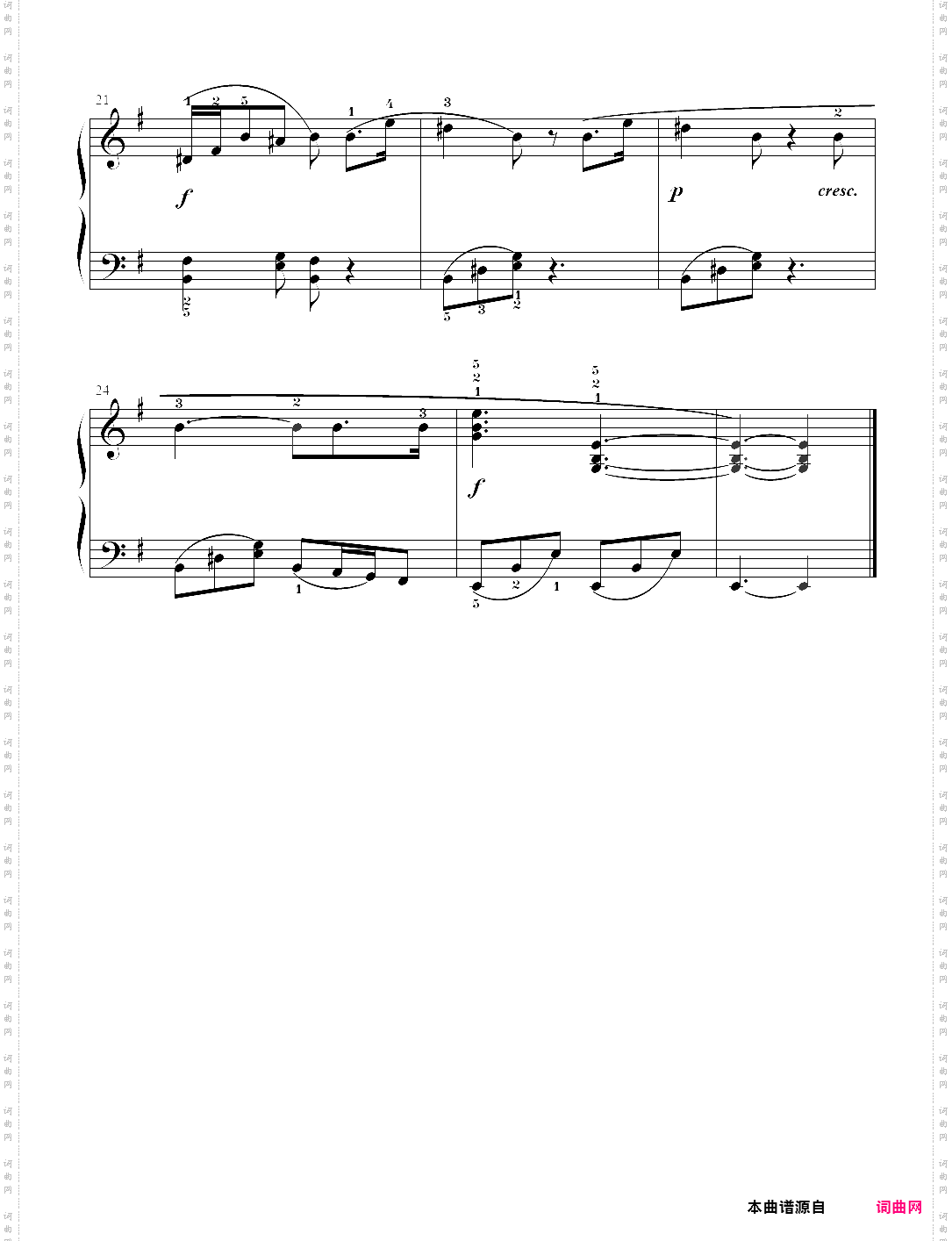 4、汉泽尔与格蕾太尔年迈的女巫- 古典音乐启蒙钢琴曲集