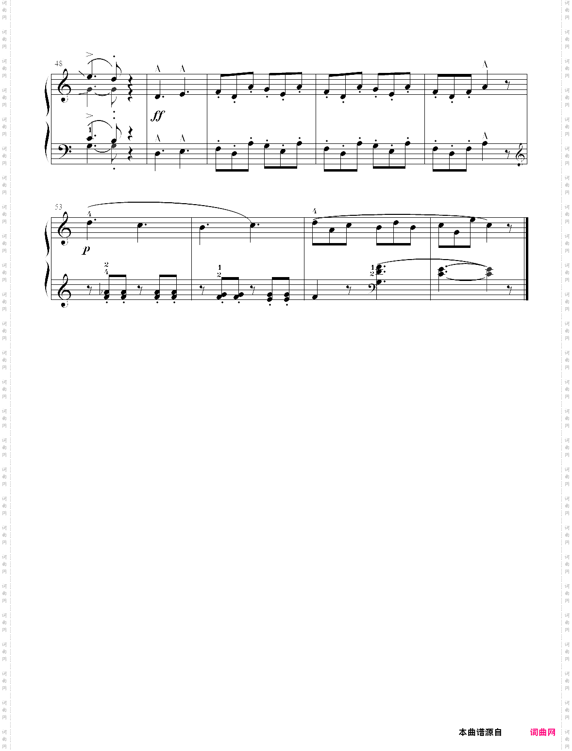 9· 第9首 - 莱蒙钢琴练习曲作品 37