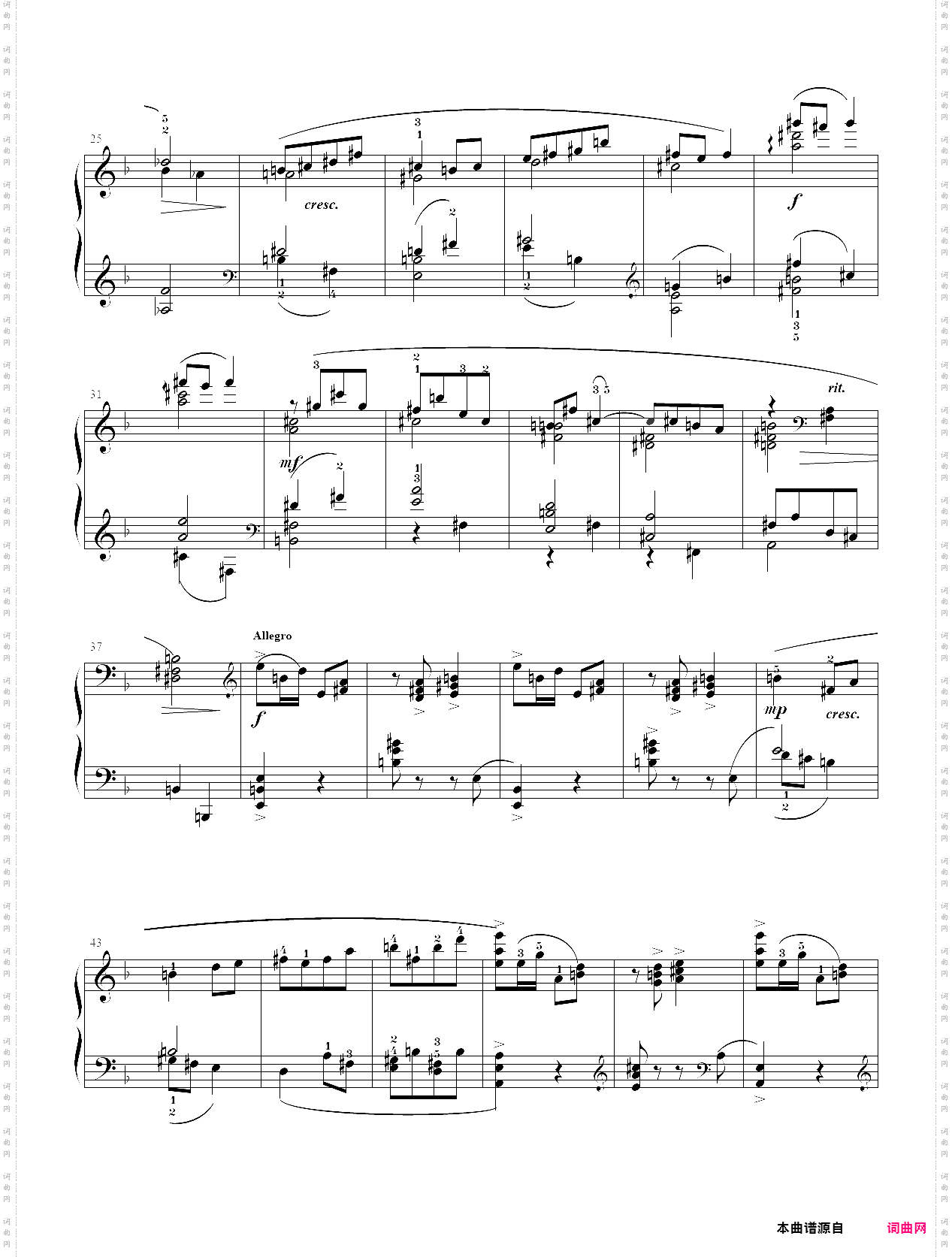 10·【自选曲目】3、小奏鸣曲 - 中国音乐学院钢琴考级第七级2019版