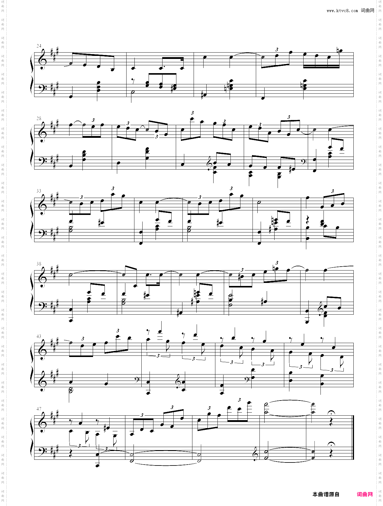 2·秋叶 op·29 no·3 选自《在他们的家乡》组曲 【俄】列比科夫fm版