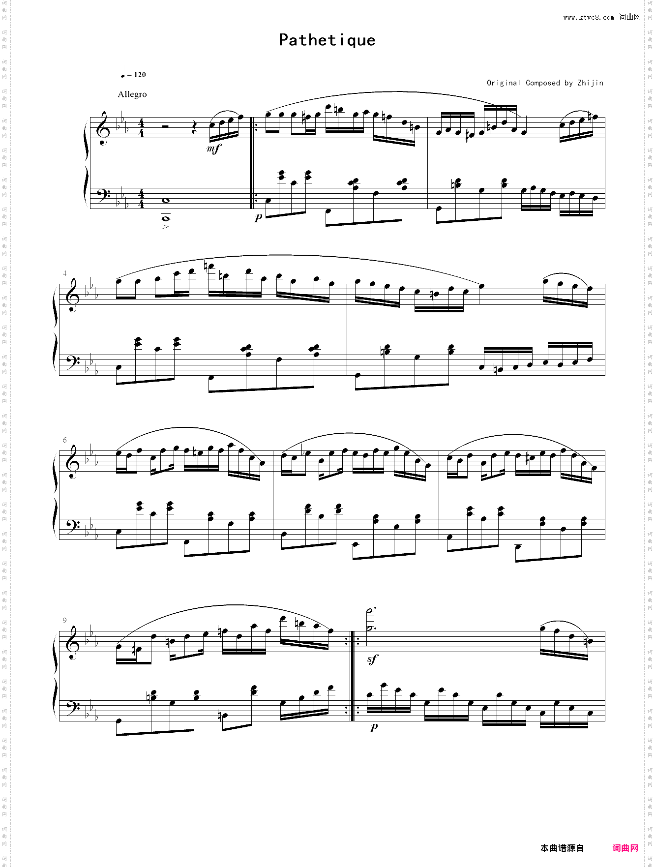 pathetique原创曲目