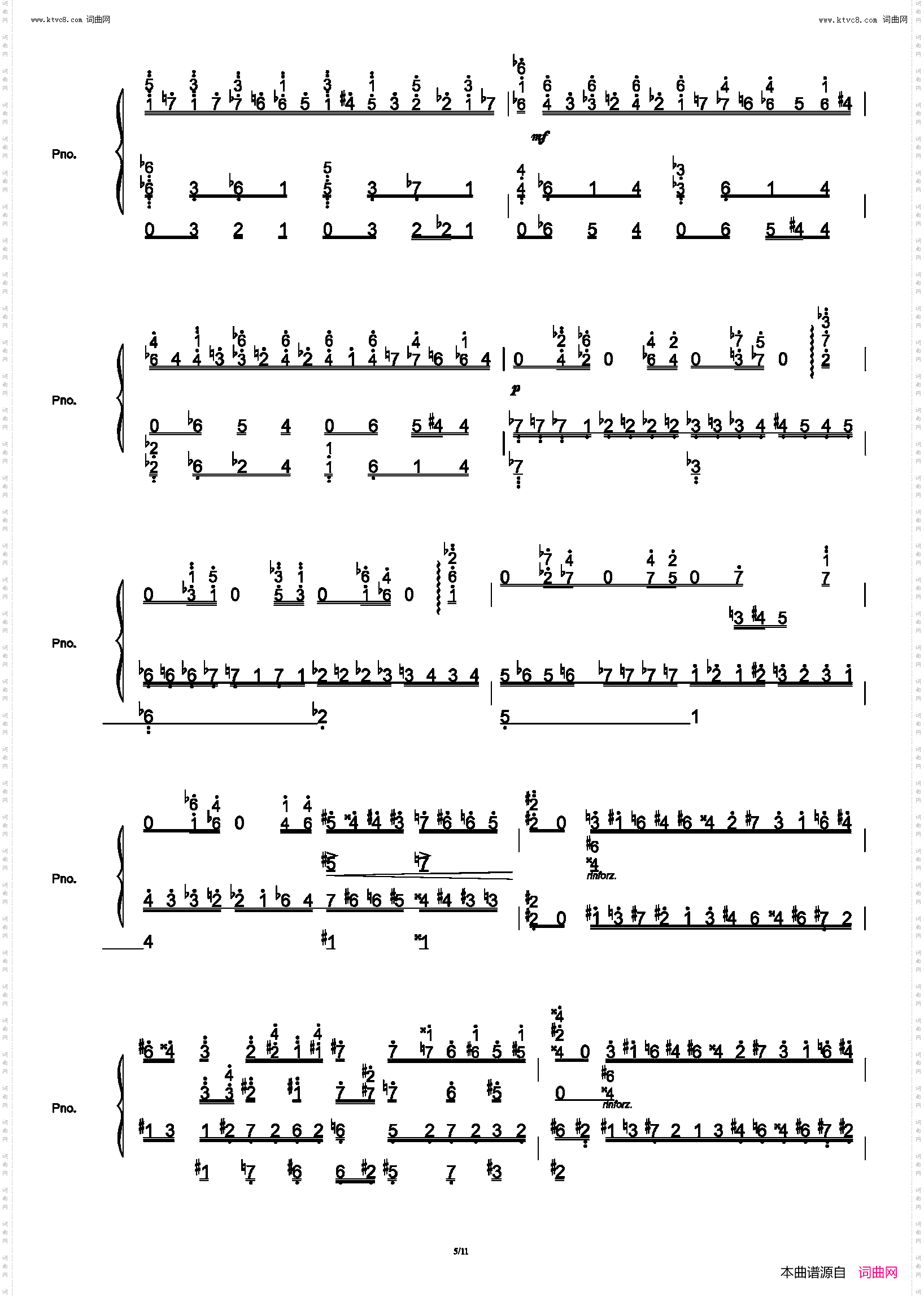 鬼火_李斯特超技练习曲第五首
