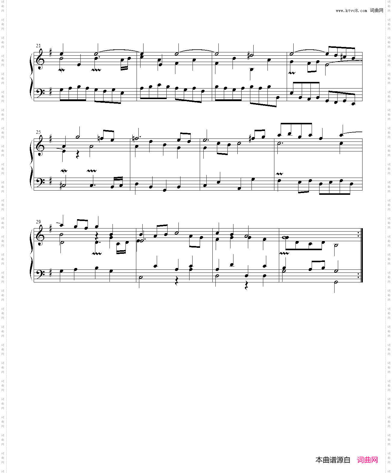 巴赫《哥德堡变奏曲》BMV988Var·10
