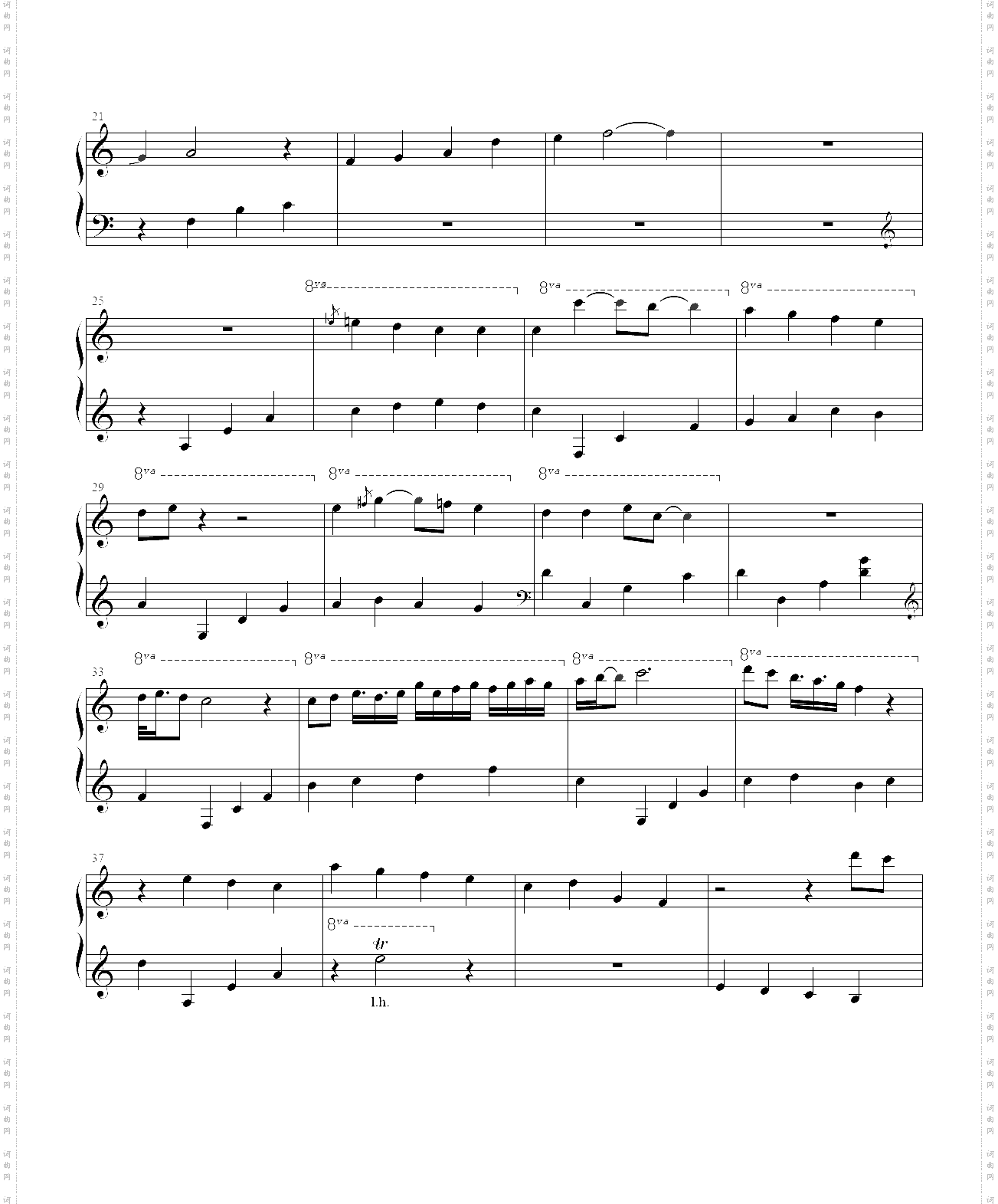 生きとし生ける芸芸众生_《美少女万华镜5 背景音乐》Piano ver