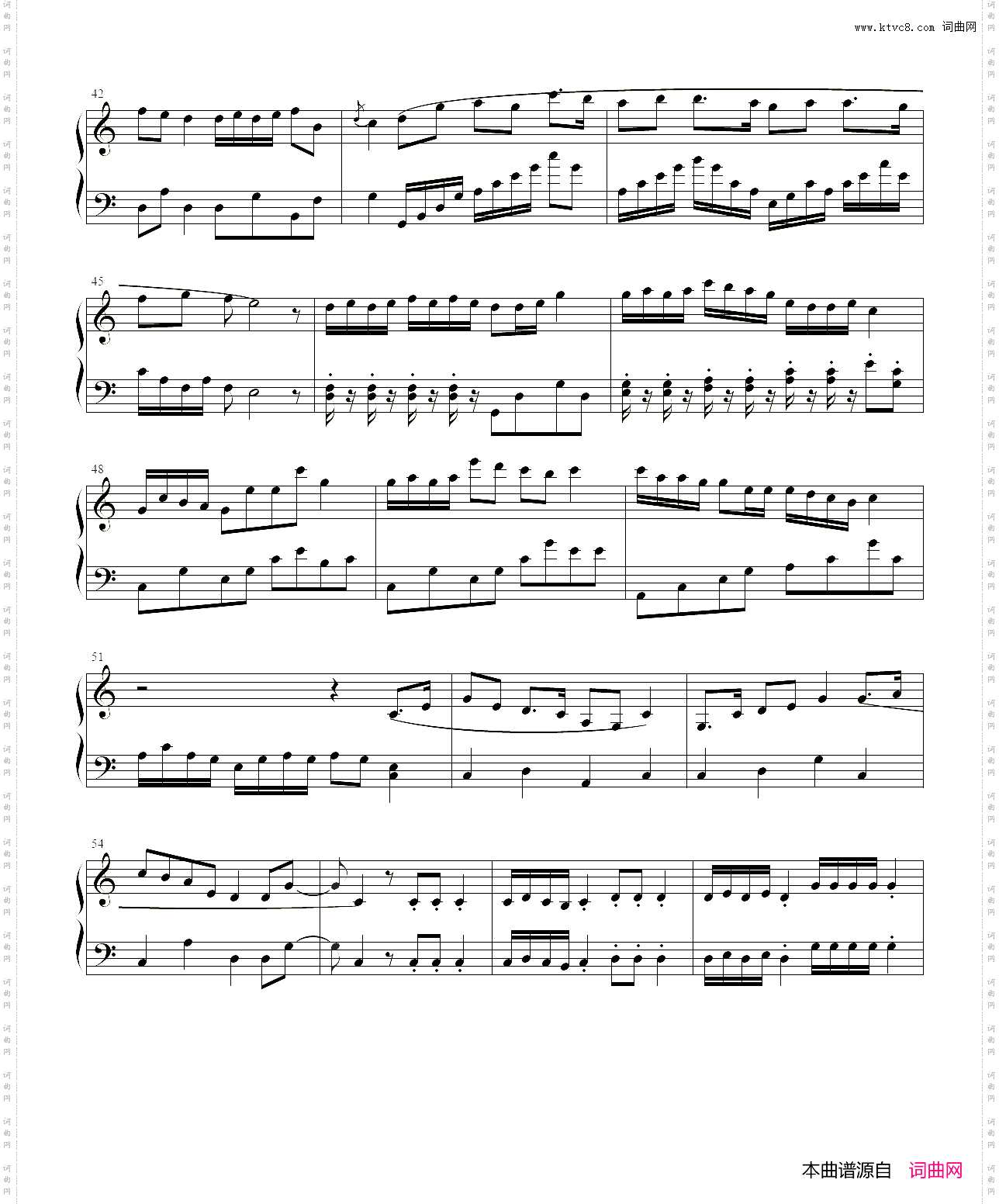 思绝遇无曲独奏版原版【终】字
