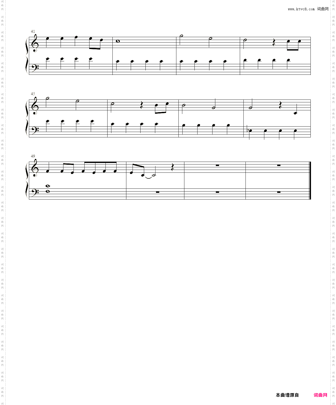 Let It Go随他吧_冰雪奇缘主题曲简易版