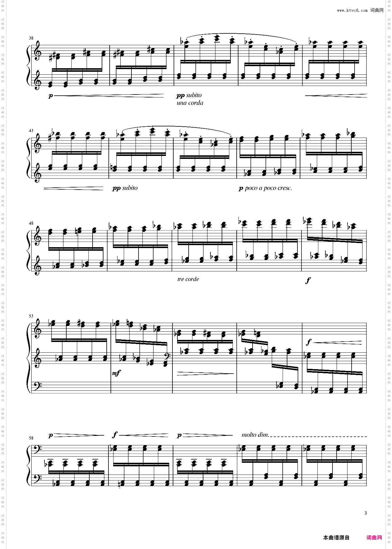 Les tierces alterneés_Debussy Prelude Book 2 No 11