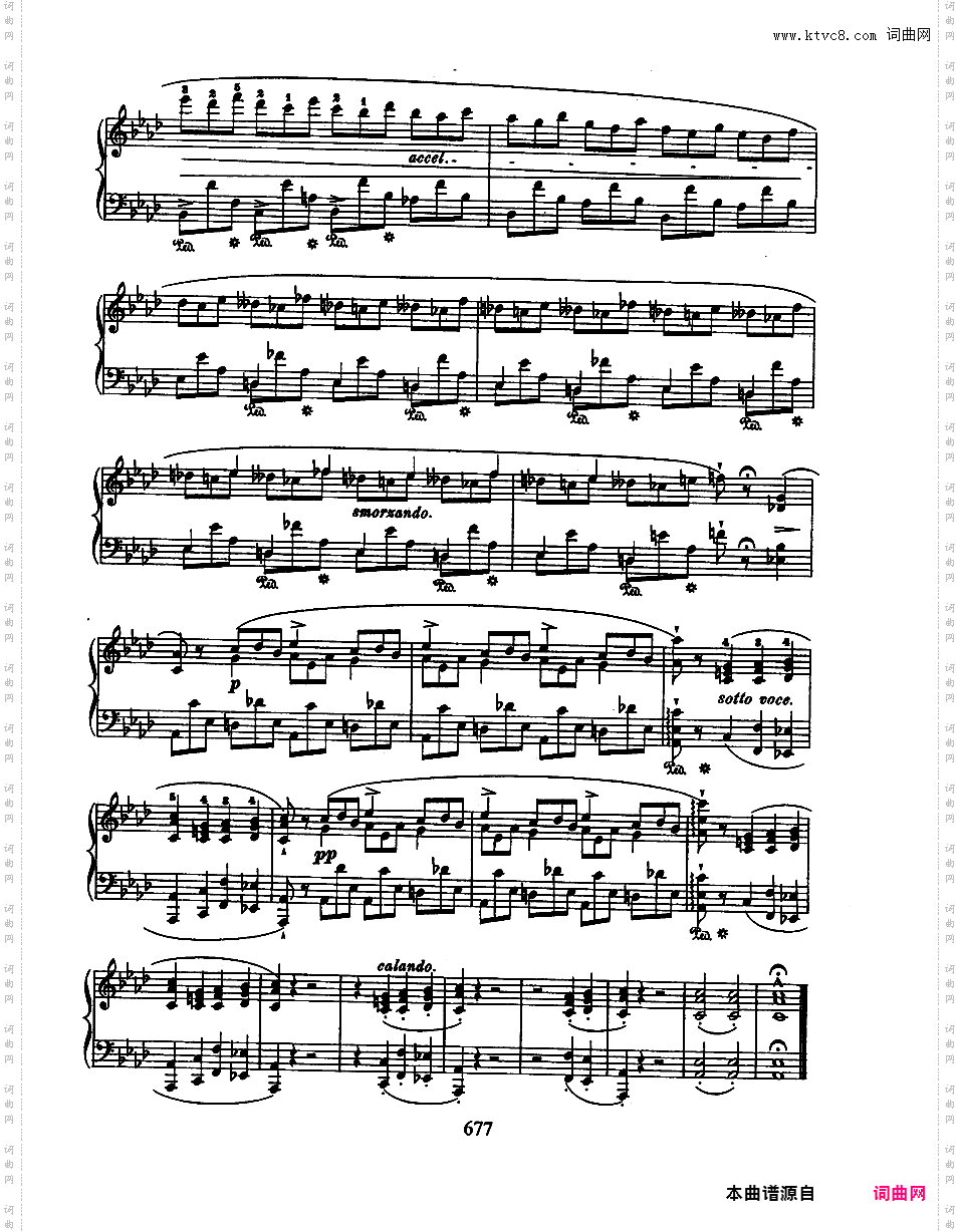 降A大调第一即兴曲 Op·29Chopin op29 Impromptu #1 in Ab_版本一