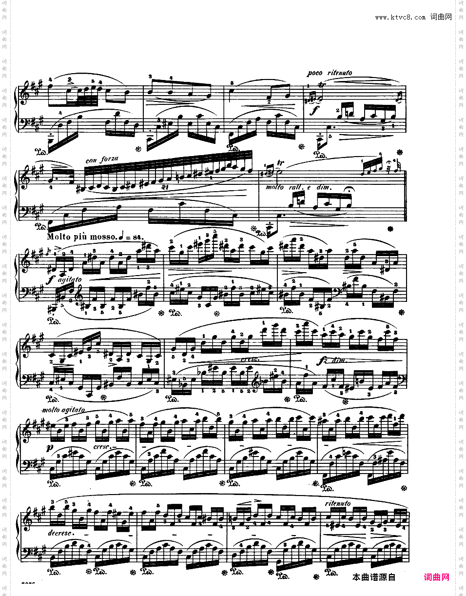 华丽的波兰民歌幻想曲 Op·13 - 为钢琴与乐队而作Chopin op13 Grande Fantaisie版本二