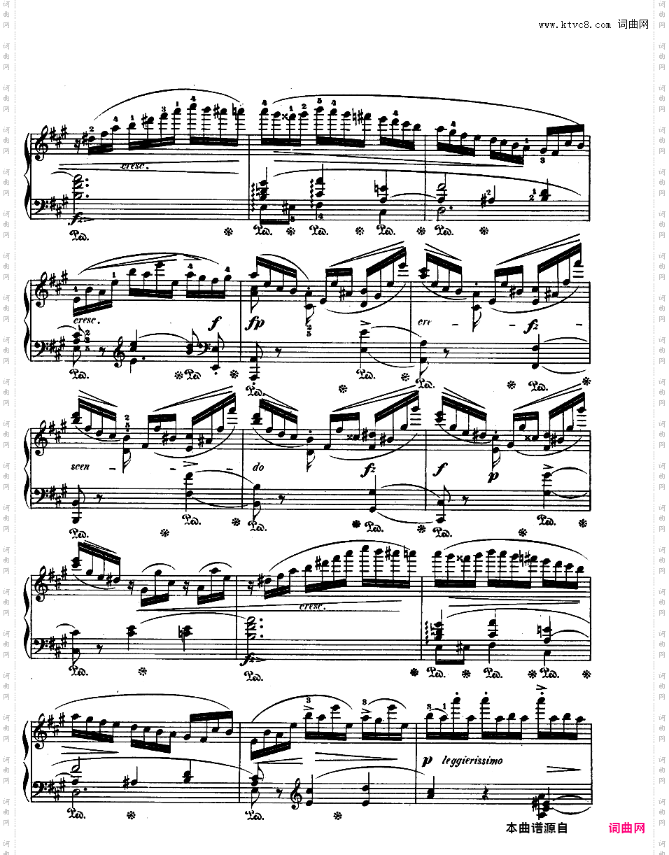 华丽的波兰民歌幻想曲 Op·13 - 为钢琴与乐队而作Chopin op13 Grande Fantaisie版本二