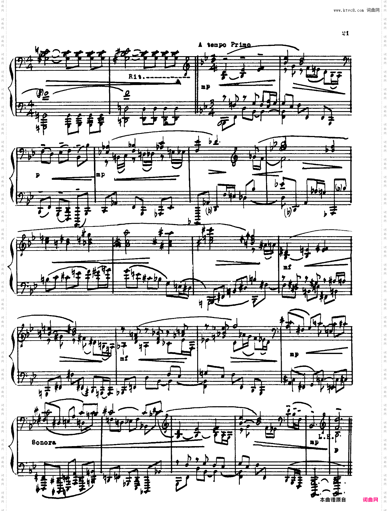 更正：此为真正的第四钢琴奏鸣曲