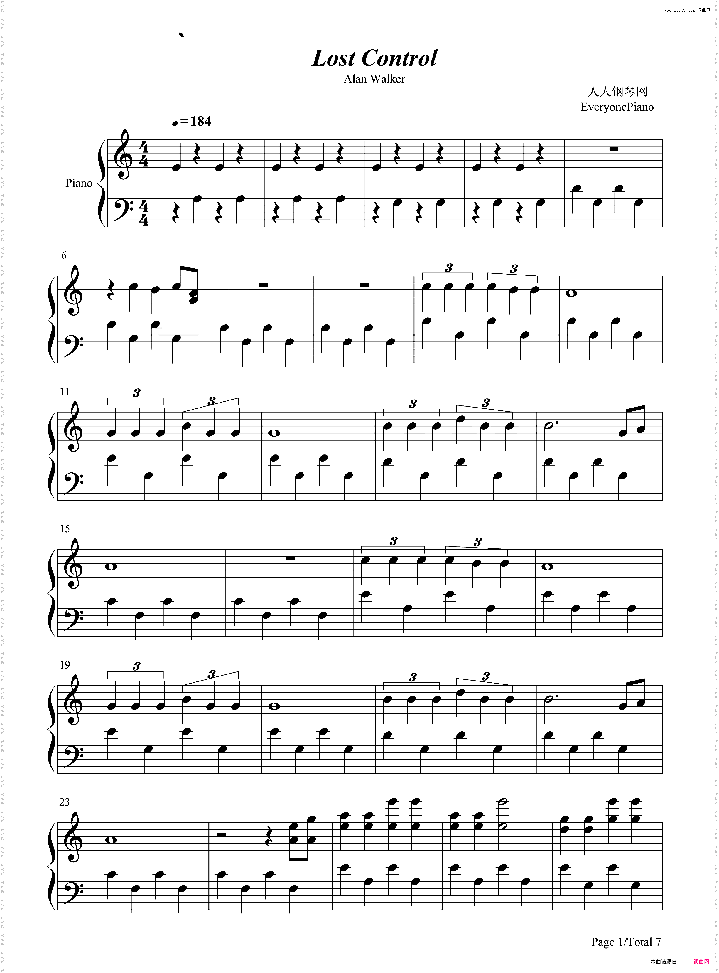 Lost Control-完整版