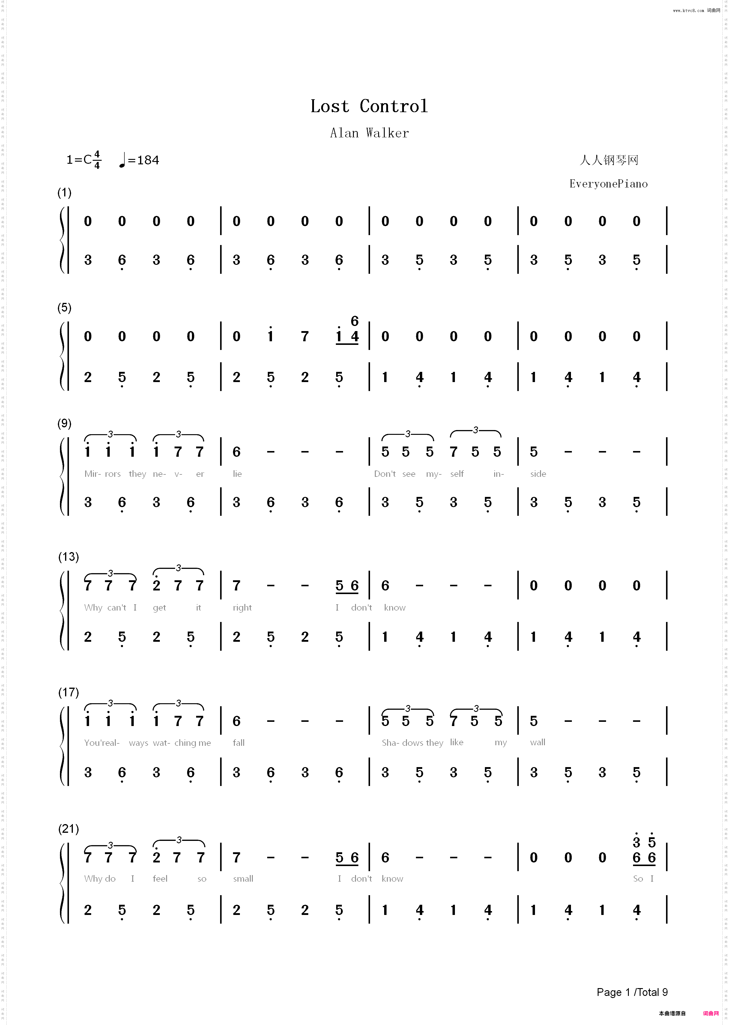 Lost Control-完整版