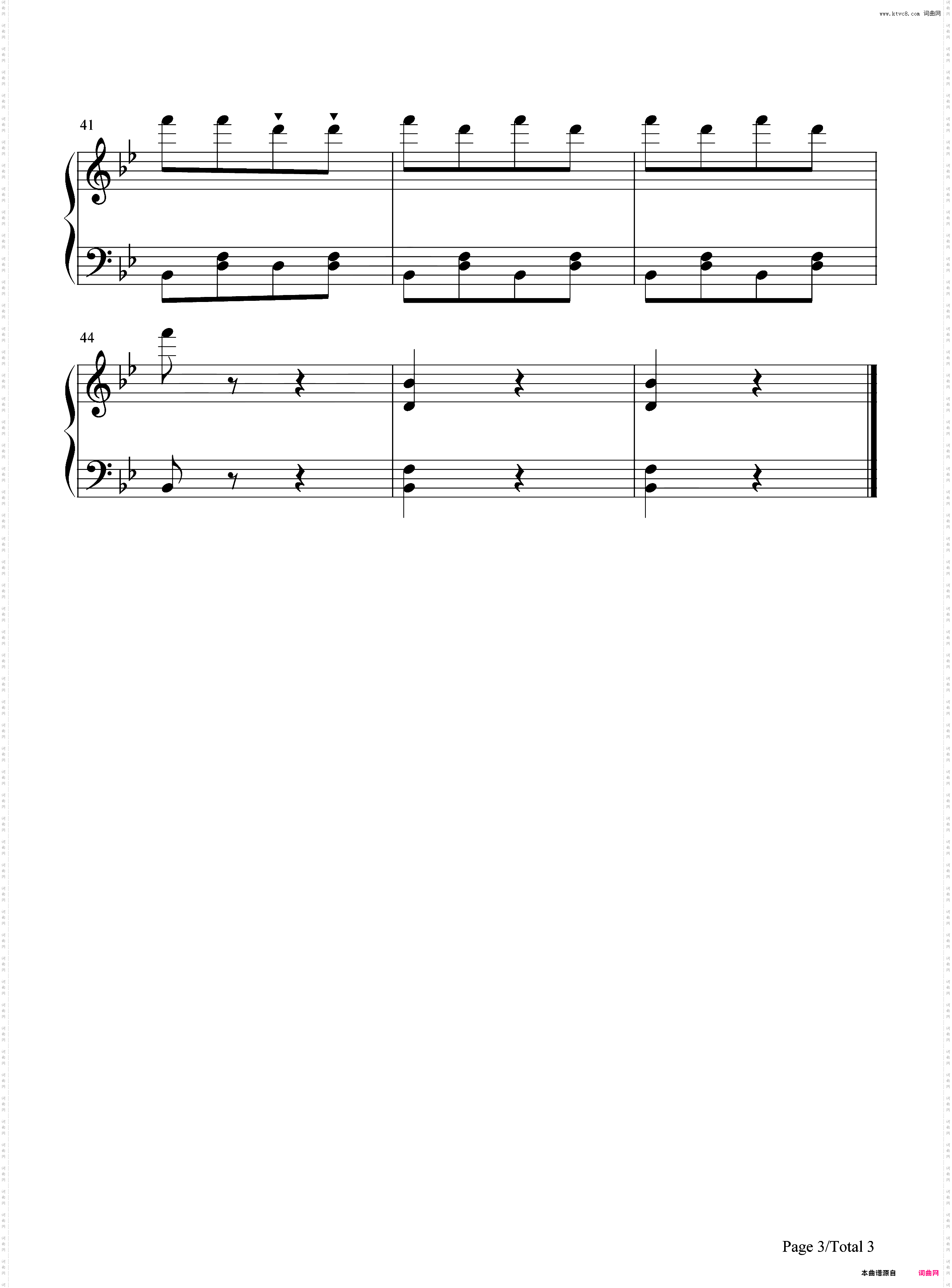 土耳其进行曲-贝多芬简易版