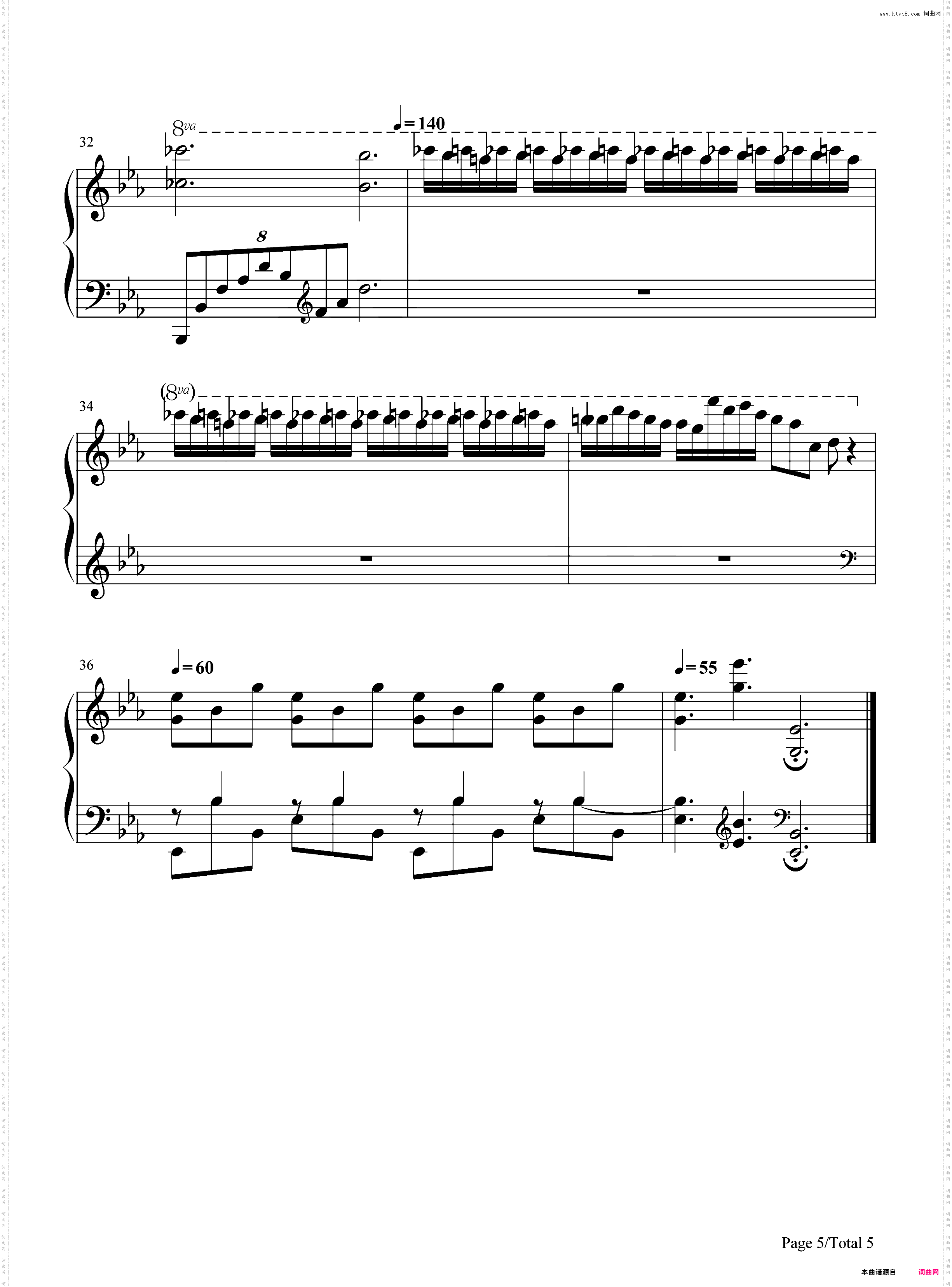 肖邦夜曲第二首