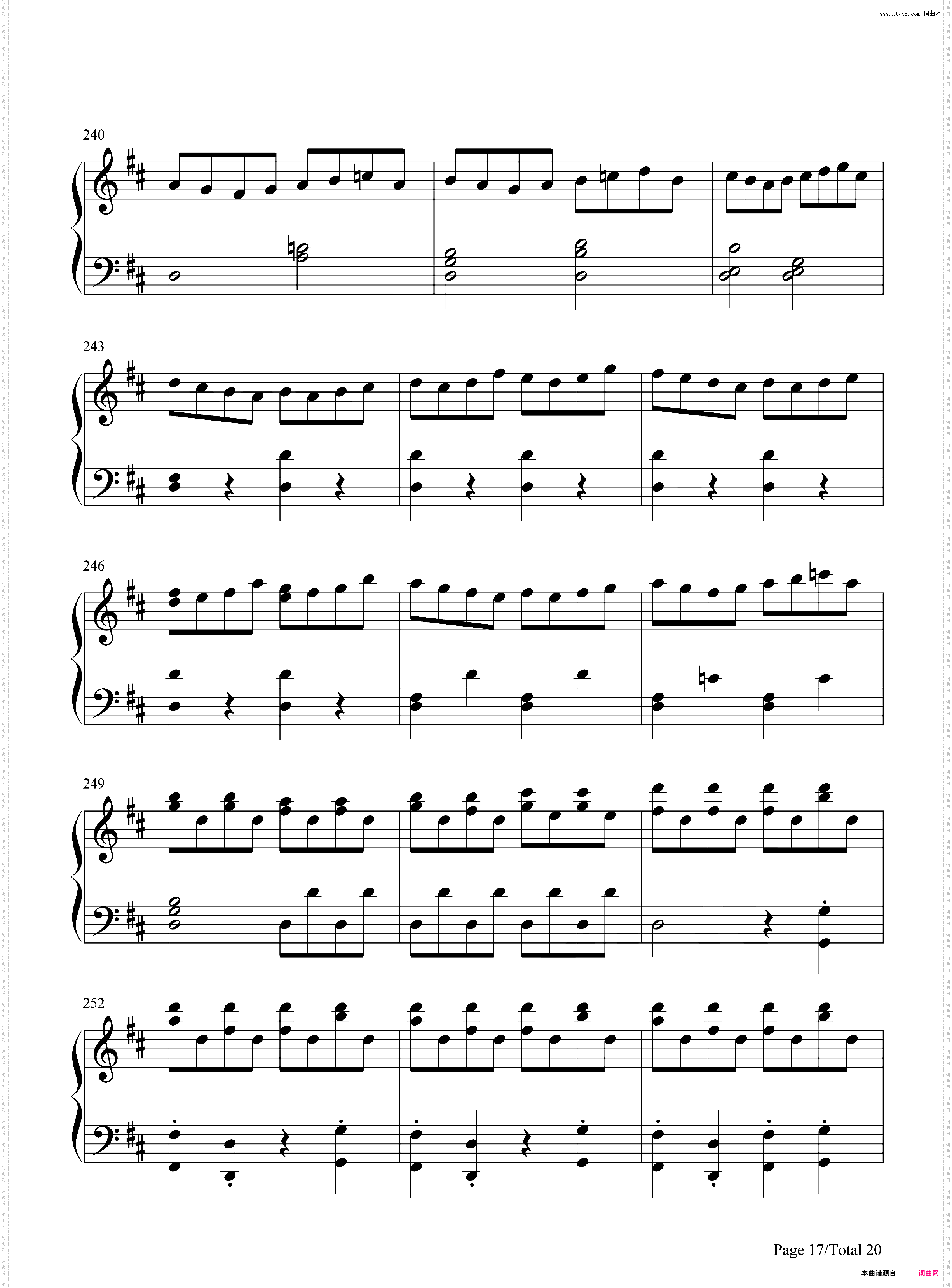 费加罗的婚礼序曲-莫扎特