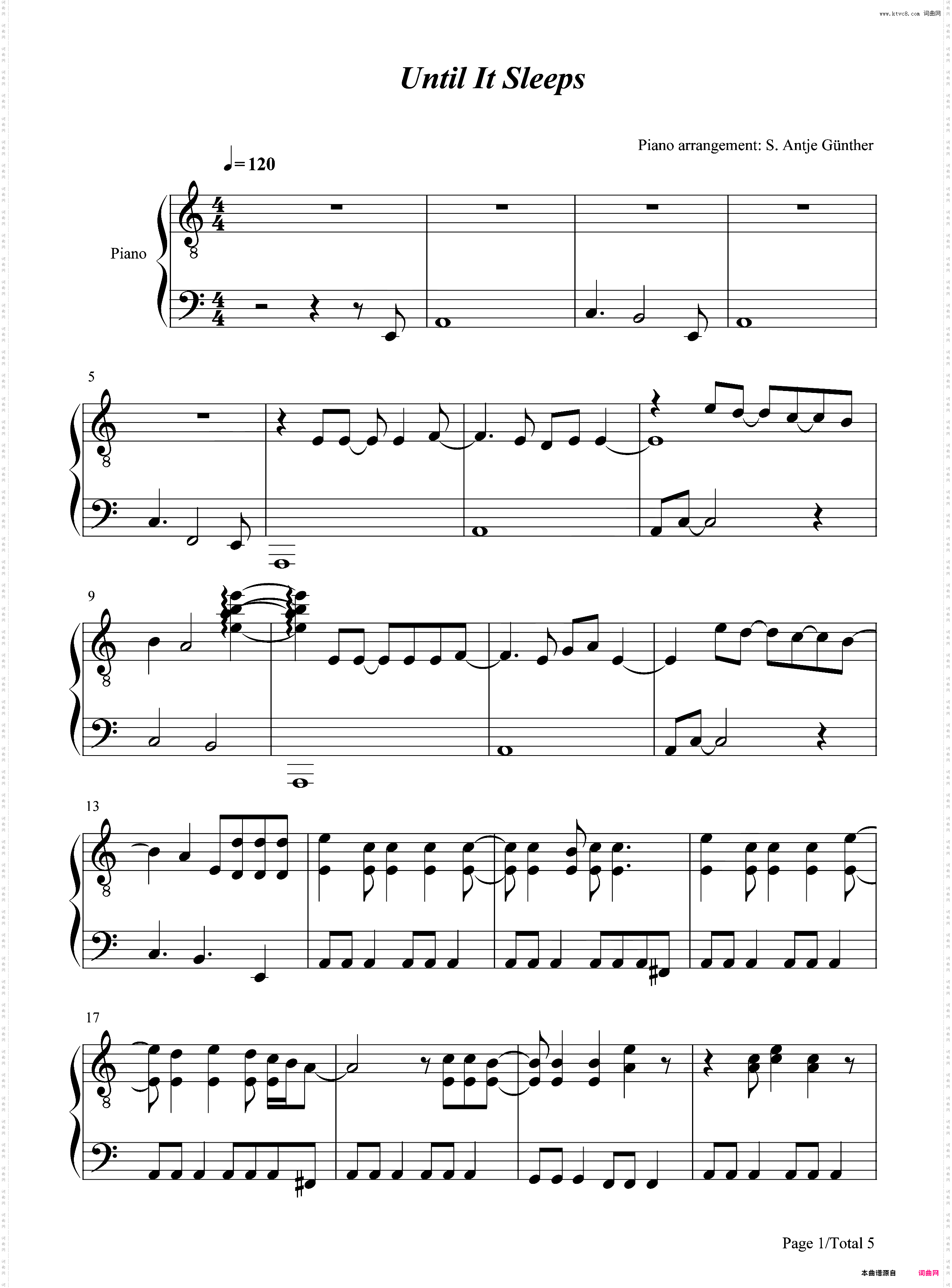 Until It Sleeps-Metallica