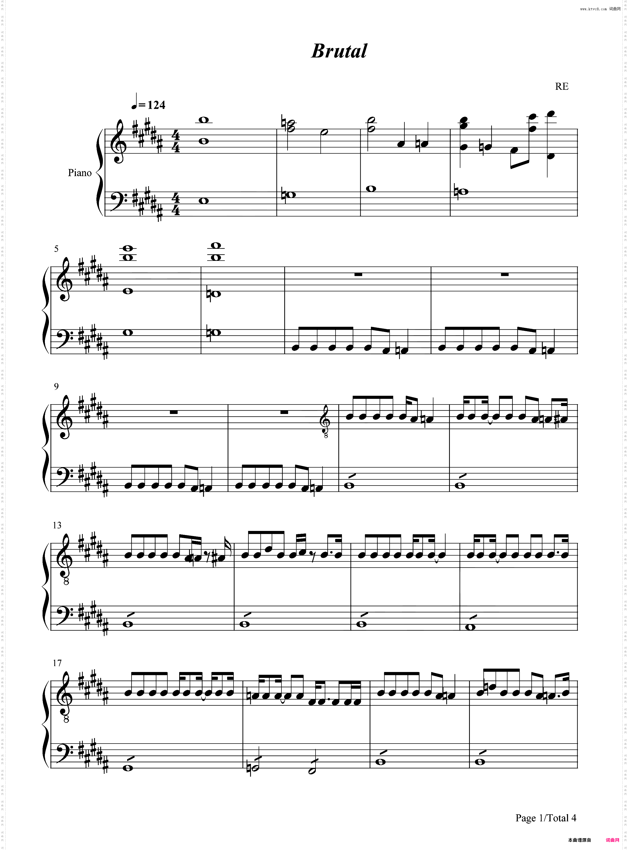 Brutal-Olivia Rodrigo