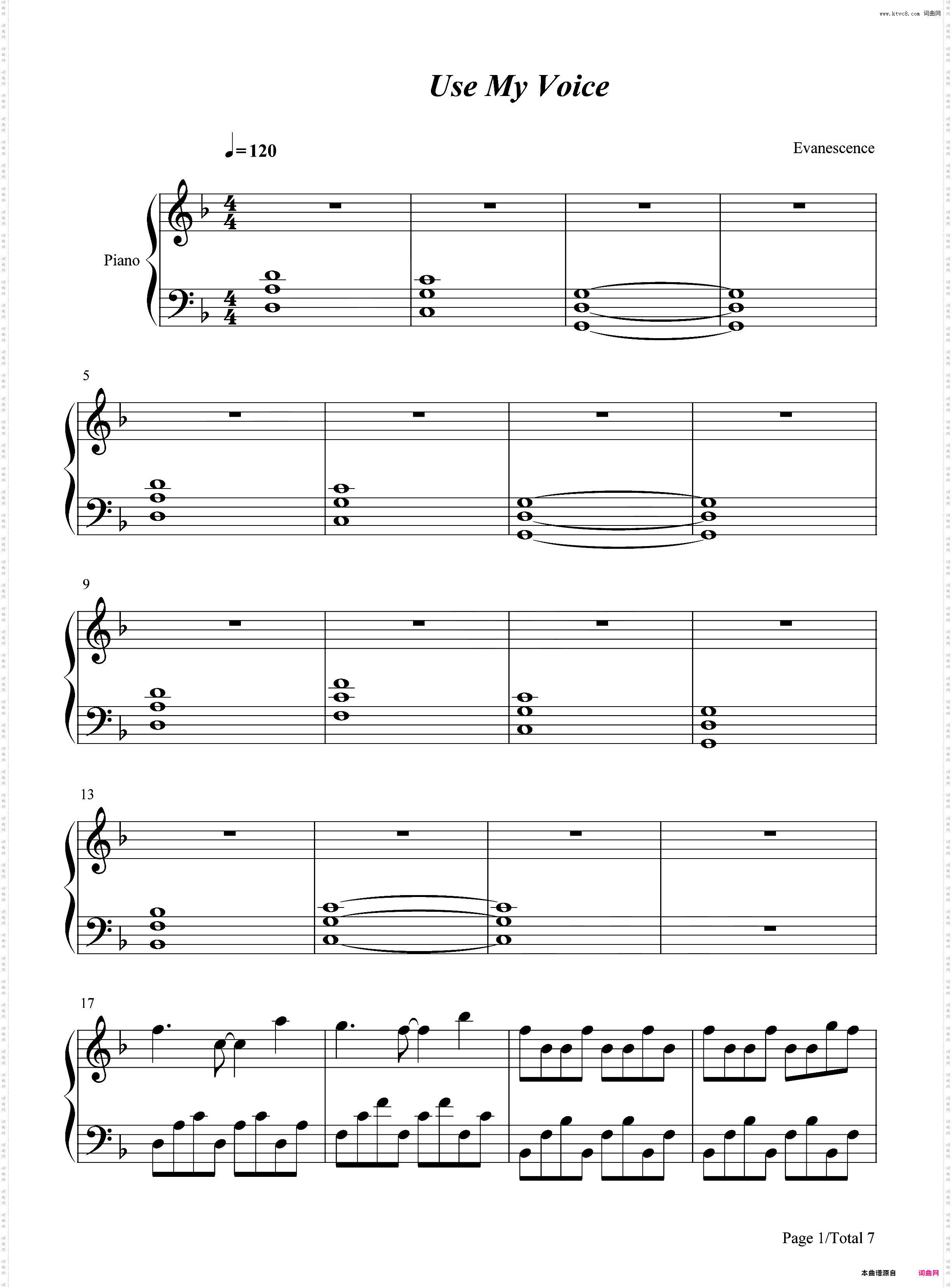Use My Voice-Evanescence