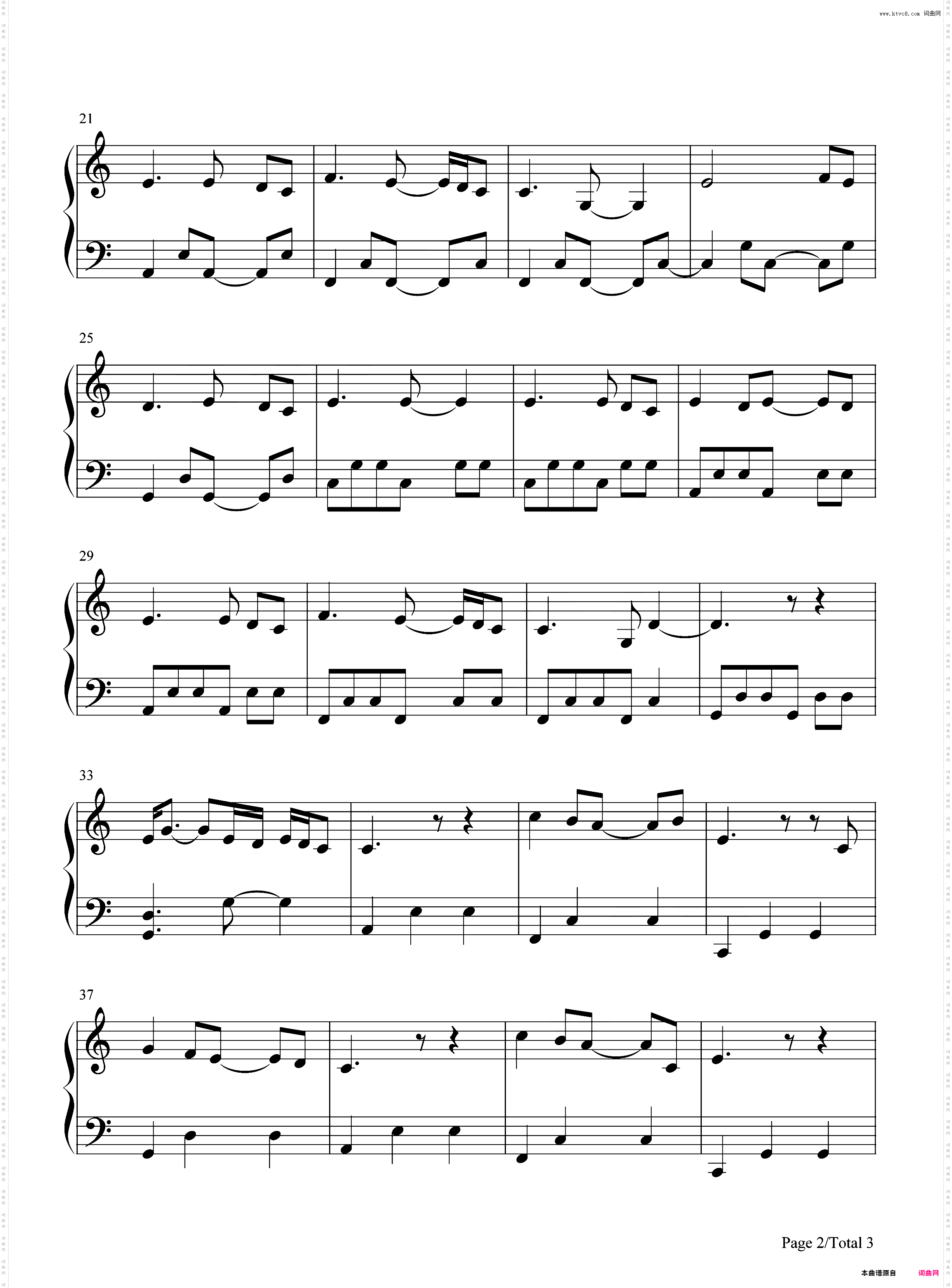 Perfect-C调简单版