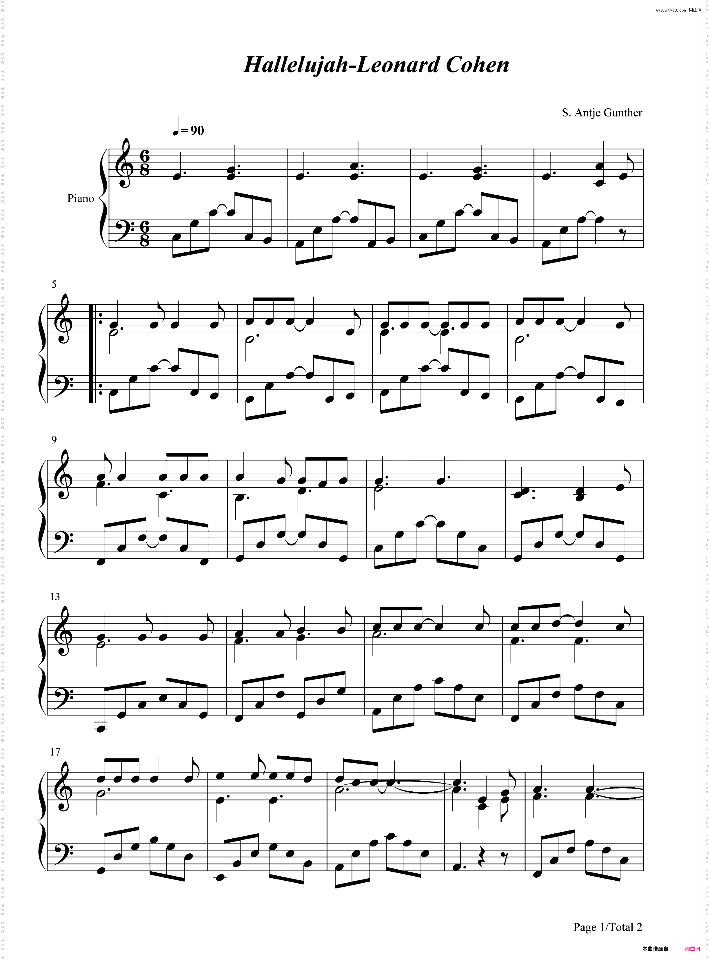 Hallelujah-Leonard Cohen
