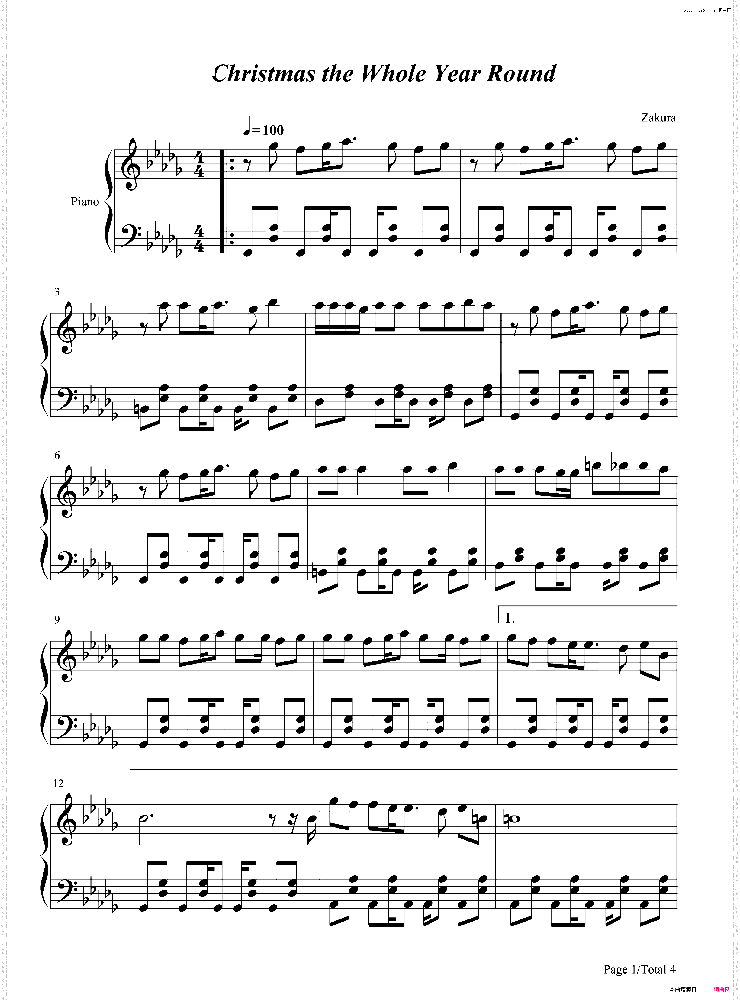 Christmas the Whole Year Round-Sabrina Carpenter