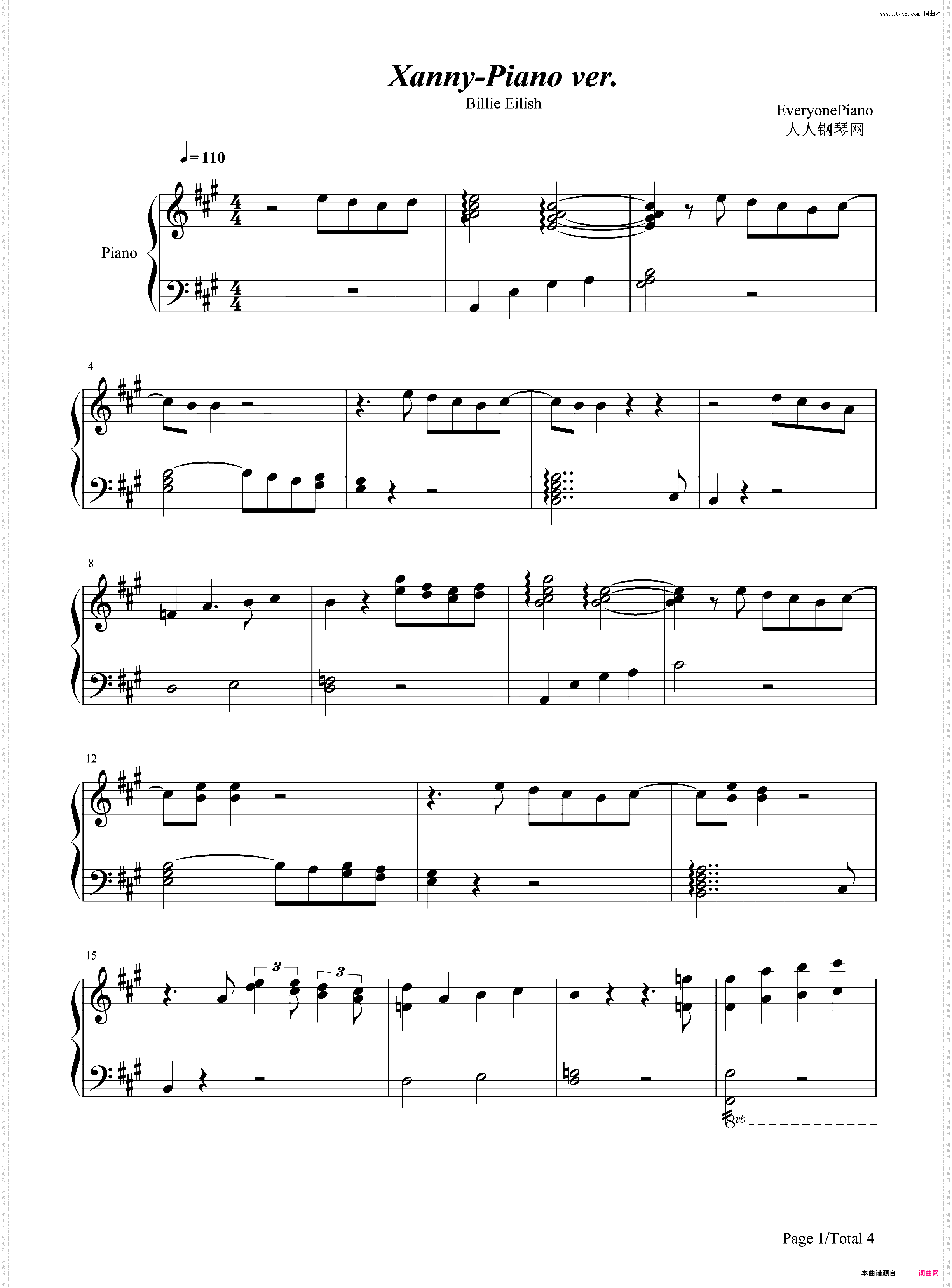 Xanny-Billie Eilish