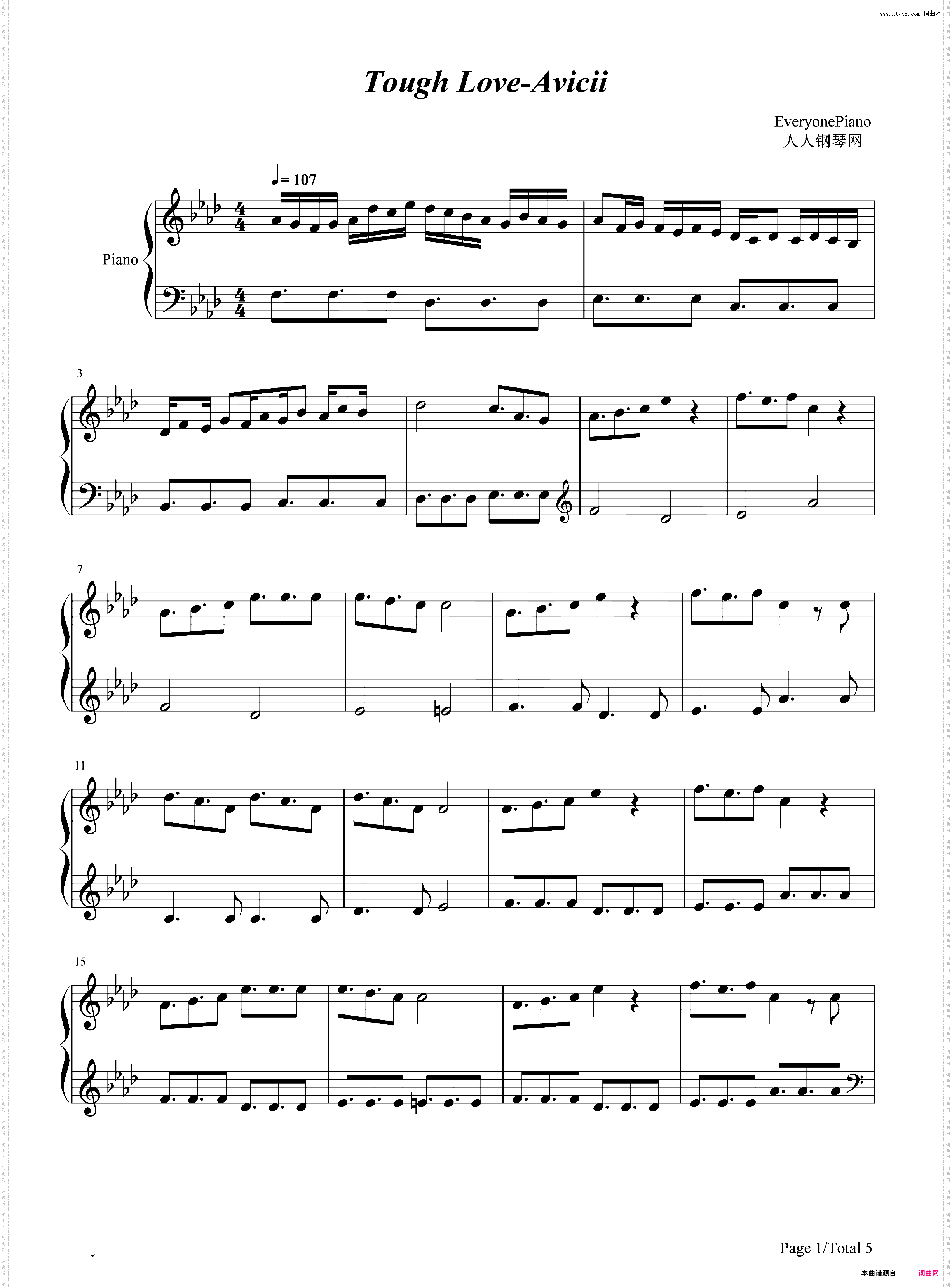 Tough Love-Avicii