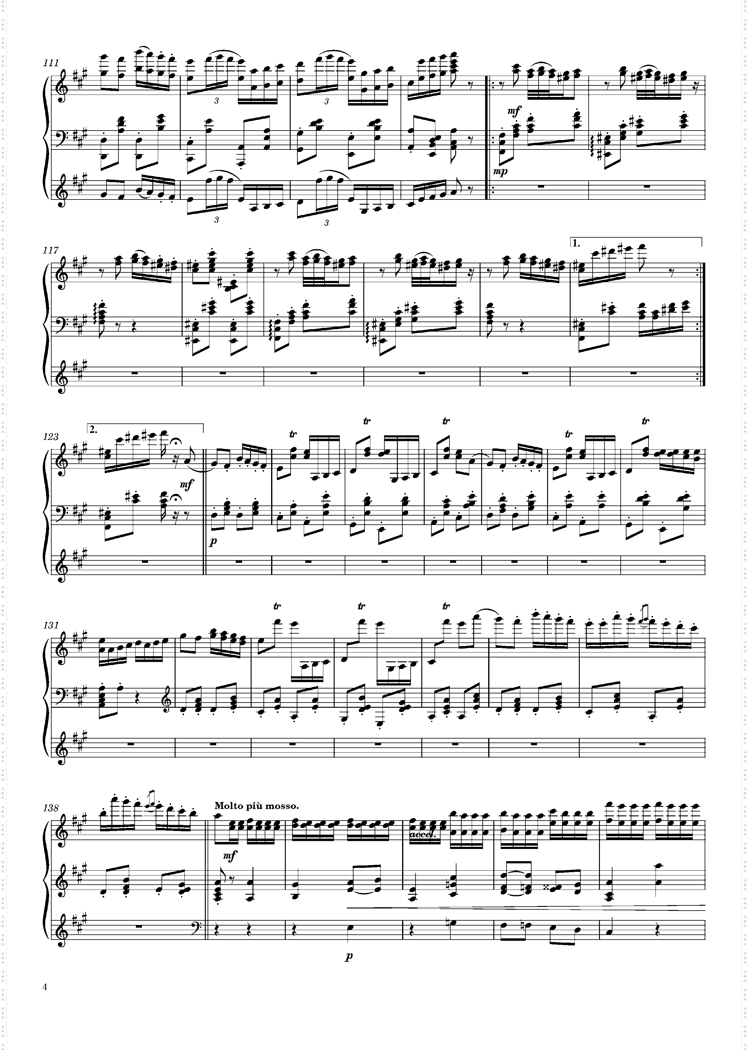 Swan Lake, 5· Pas de Deux, II· Andante allegro Piano