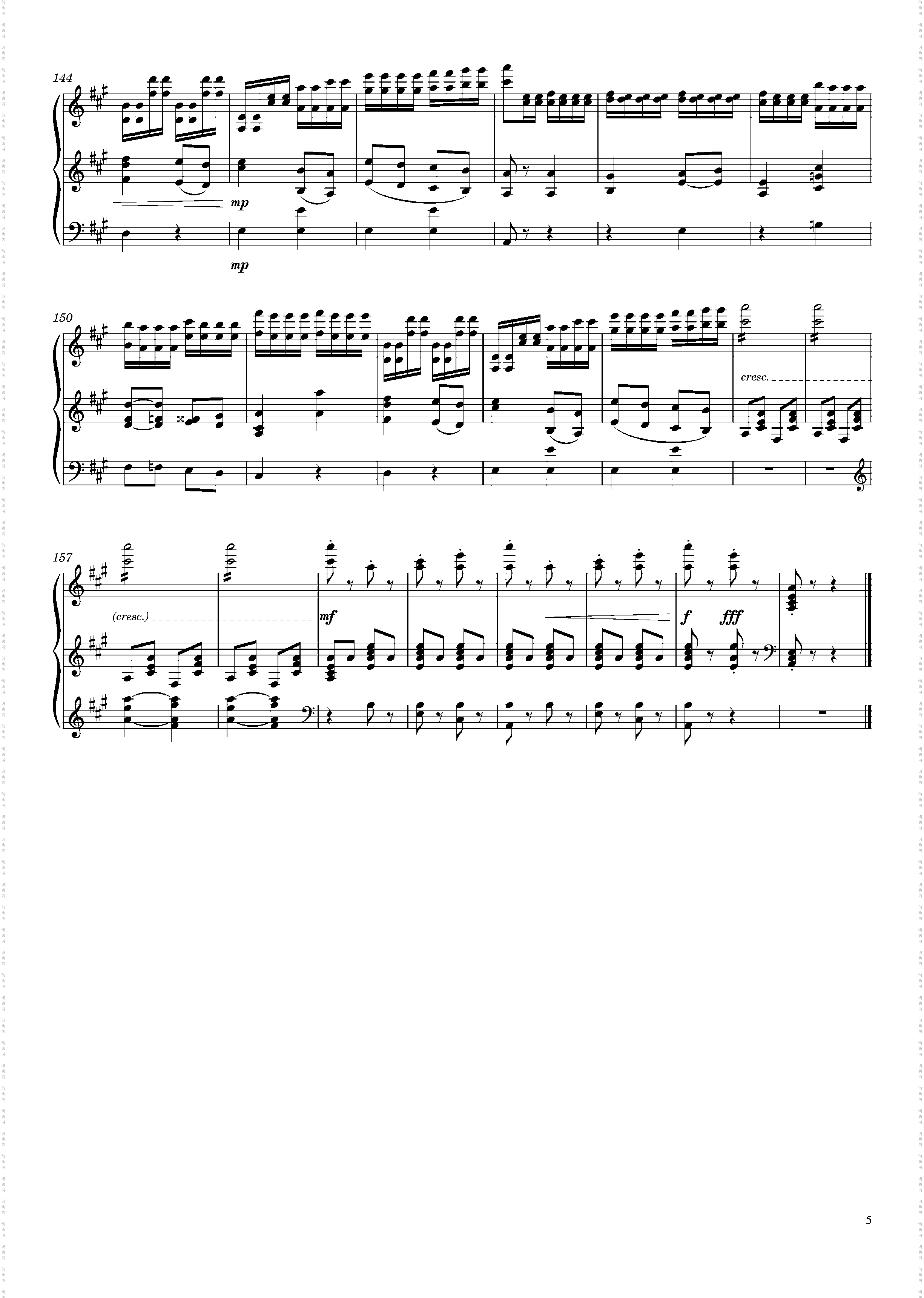 Swan Lake, 5· Pas de Deux, II· Andante allegro Piano