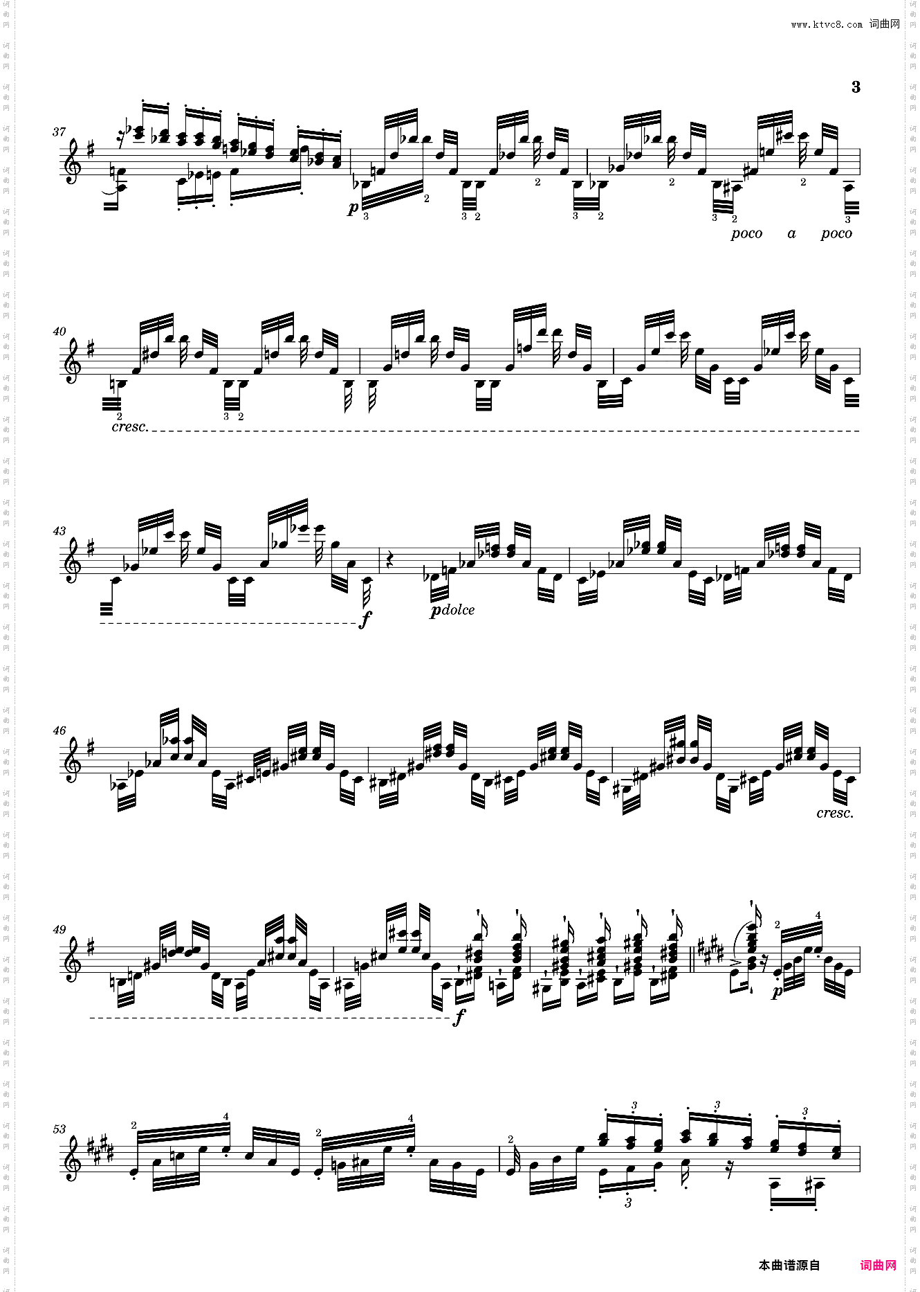 Grandes études de Paganini No· 4 Arpeggio