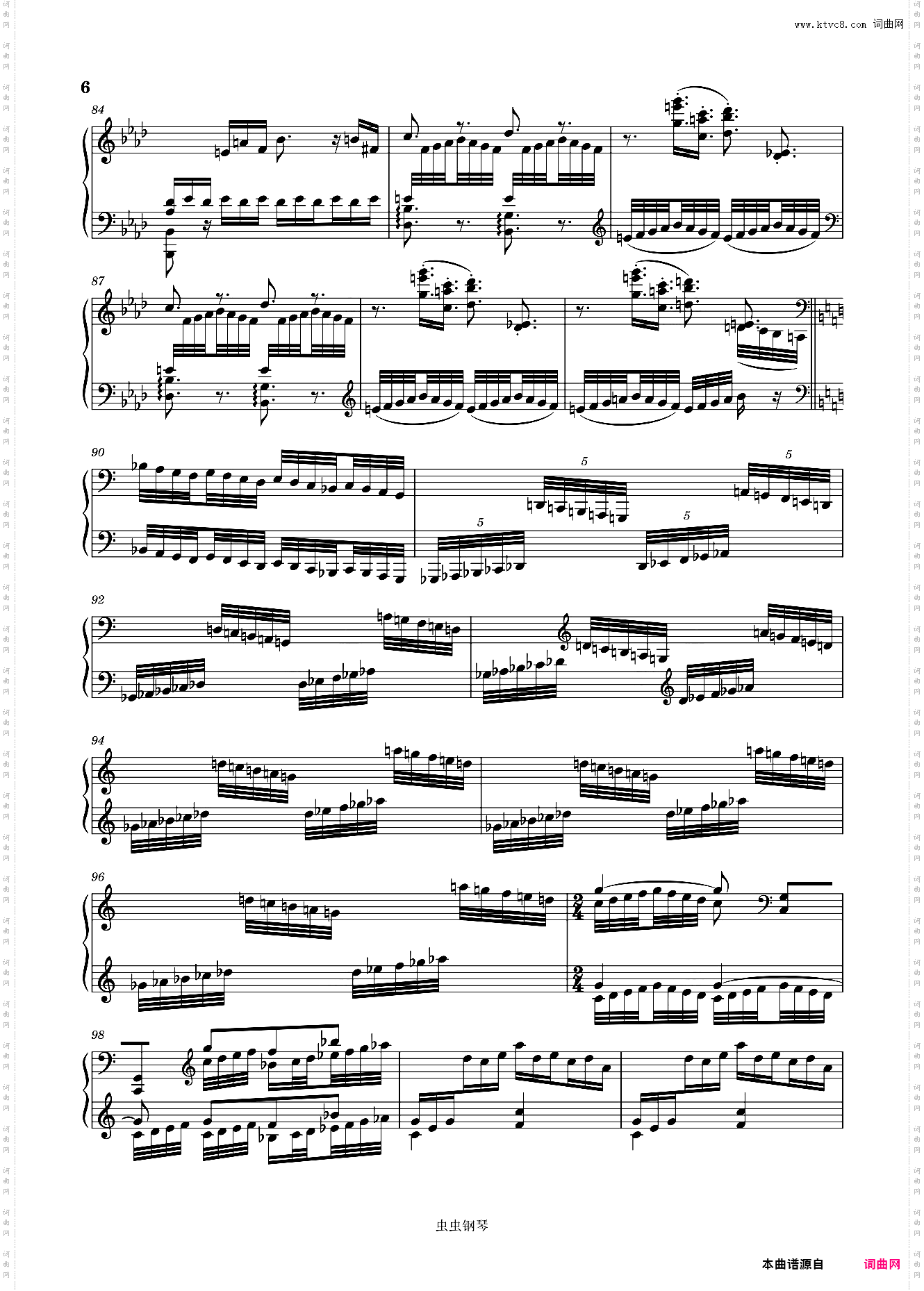 étude no·1· pour les cinq doigts - C· DEBUSSY