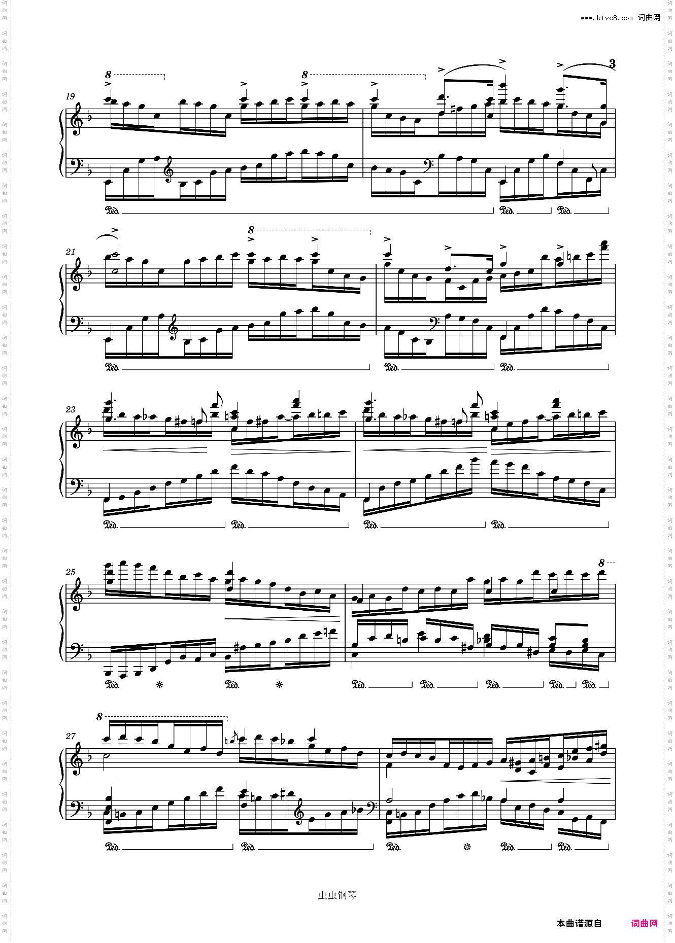 Study no· 16 after Chopin's étude op· 10 no· 8 – Leopold Godowsky