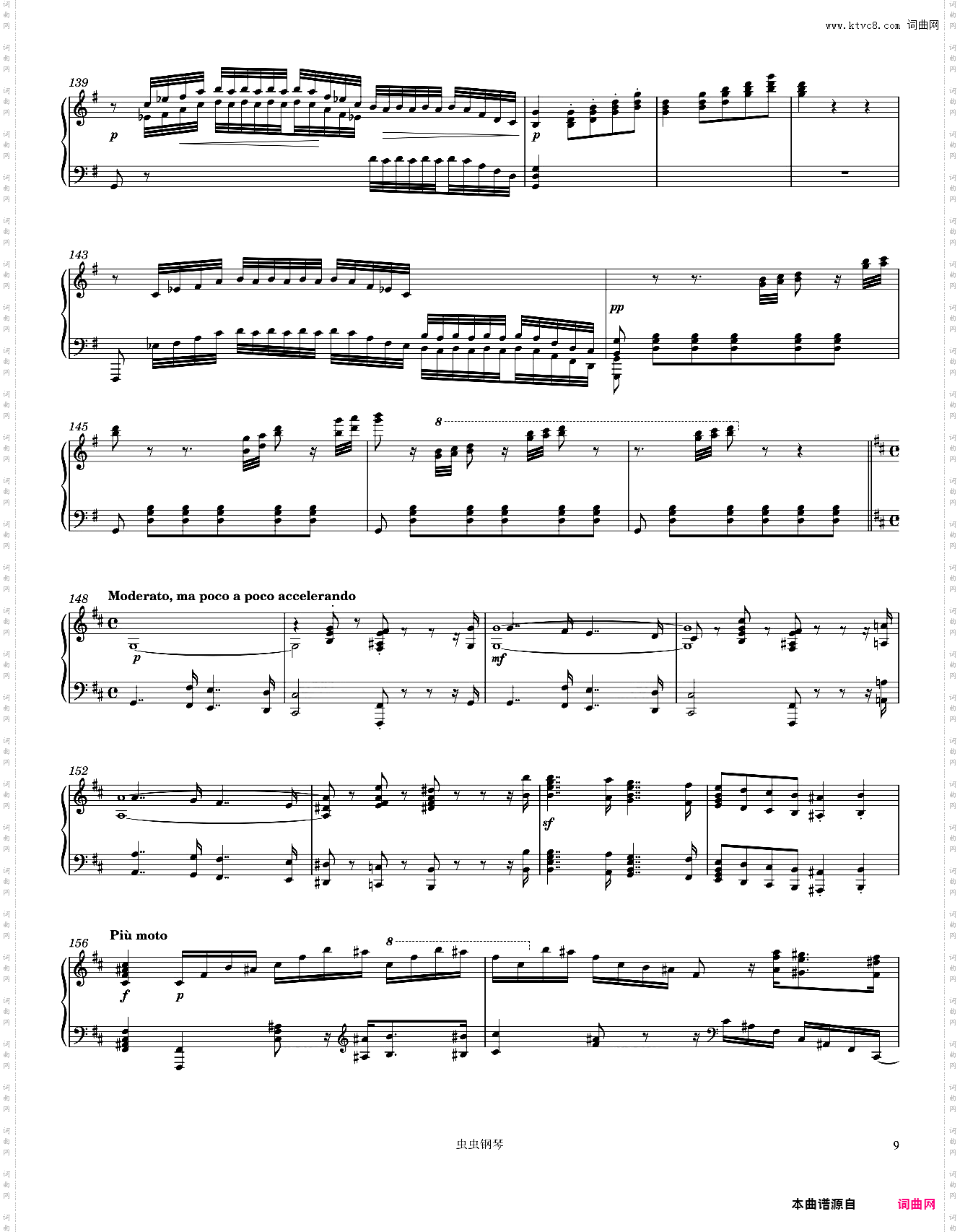 Kullak Paraphrase of the 4th Act of the Opera Dom Sébastien Piano solo