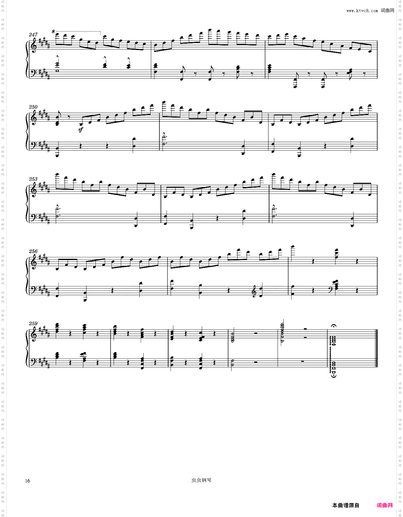 Kullak Paraphrase of the 4th Act of the Opera Dom Sébastien Piano solo