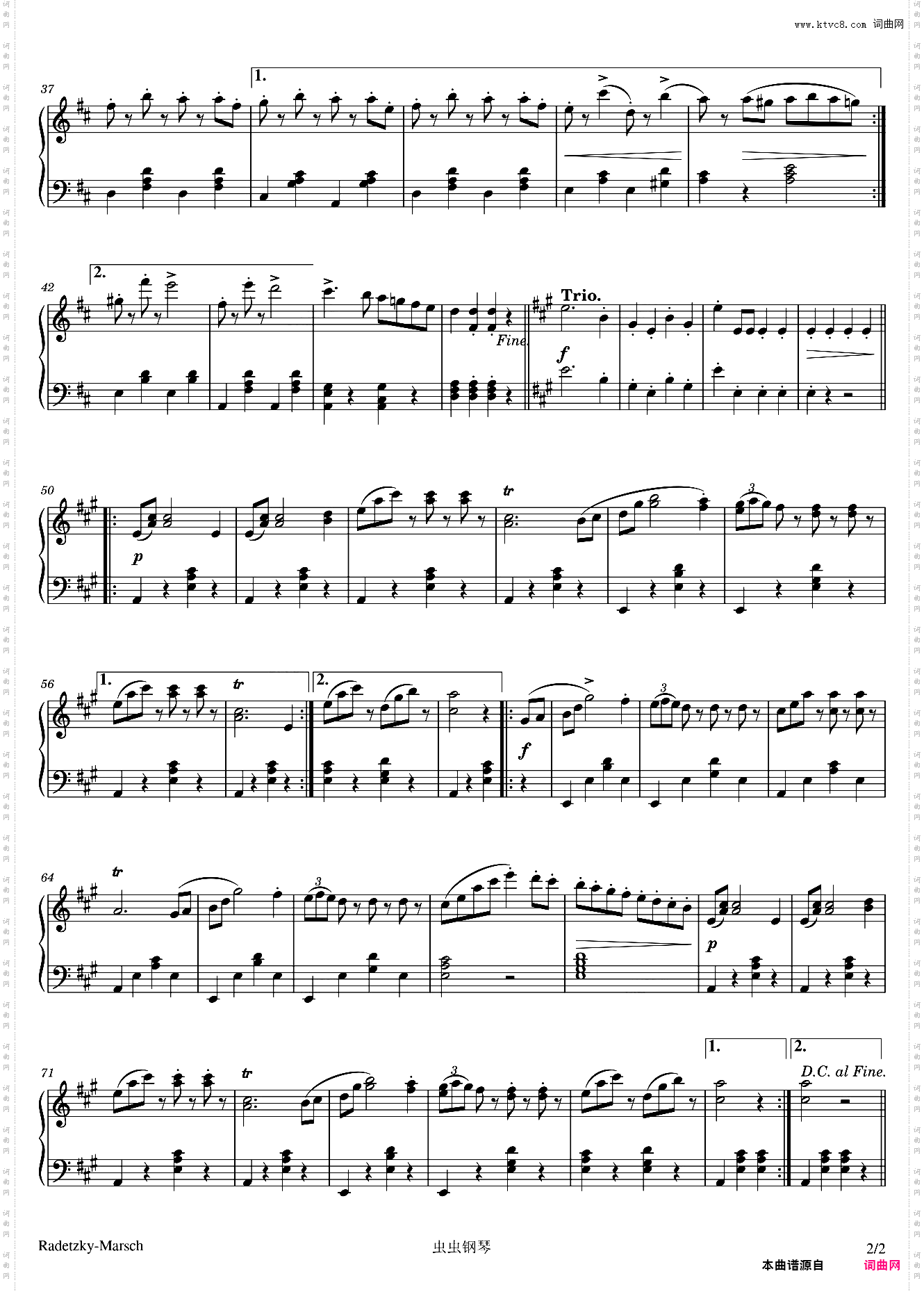 Radetzky Marsch - Johann Straus I - 1848