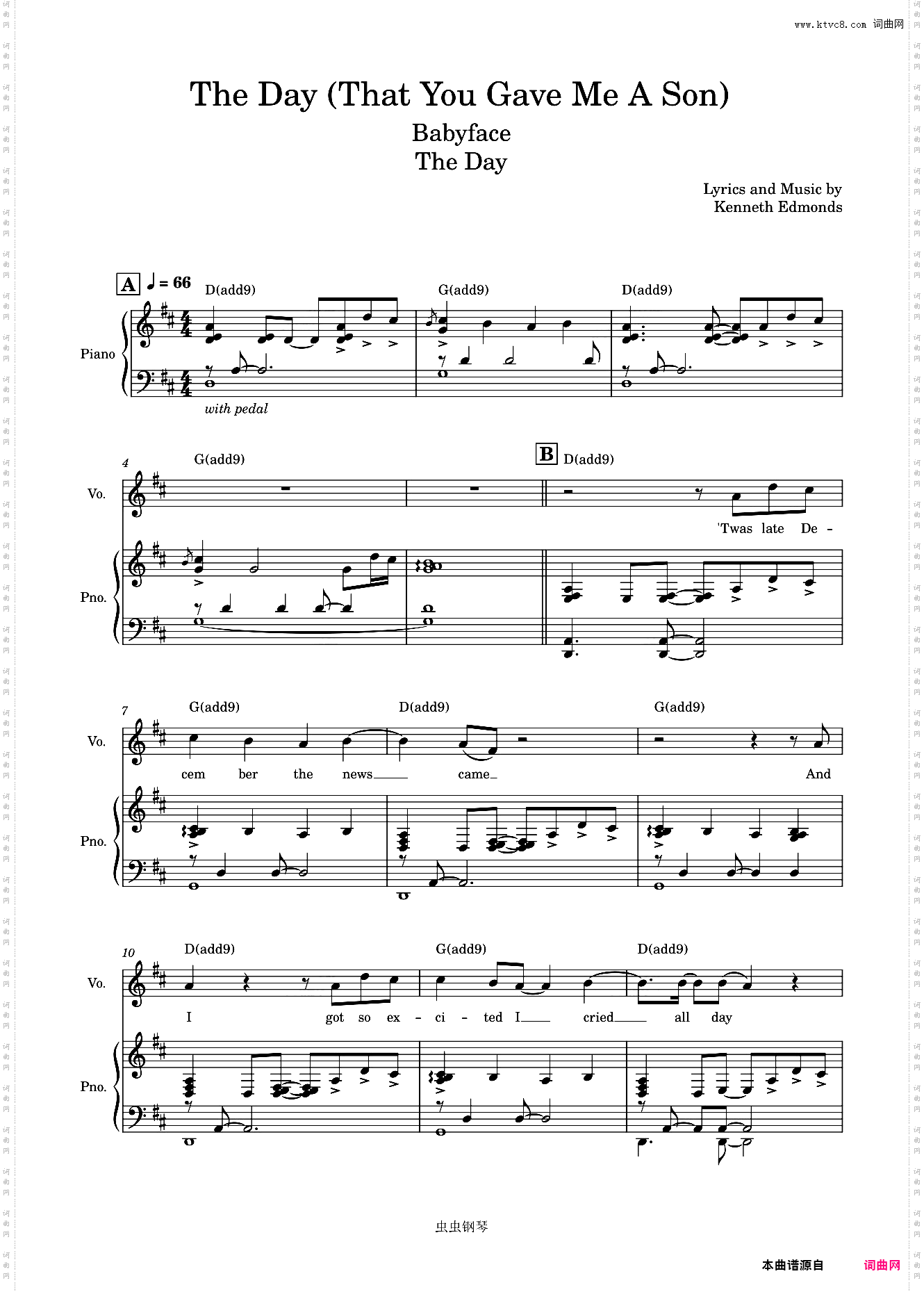 The Day That You Gave Me A Son-Babyface