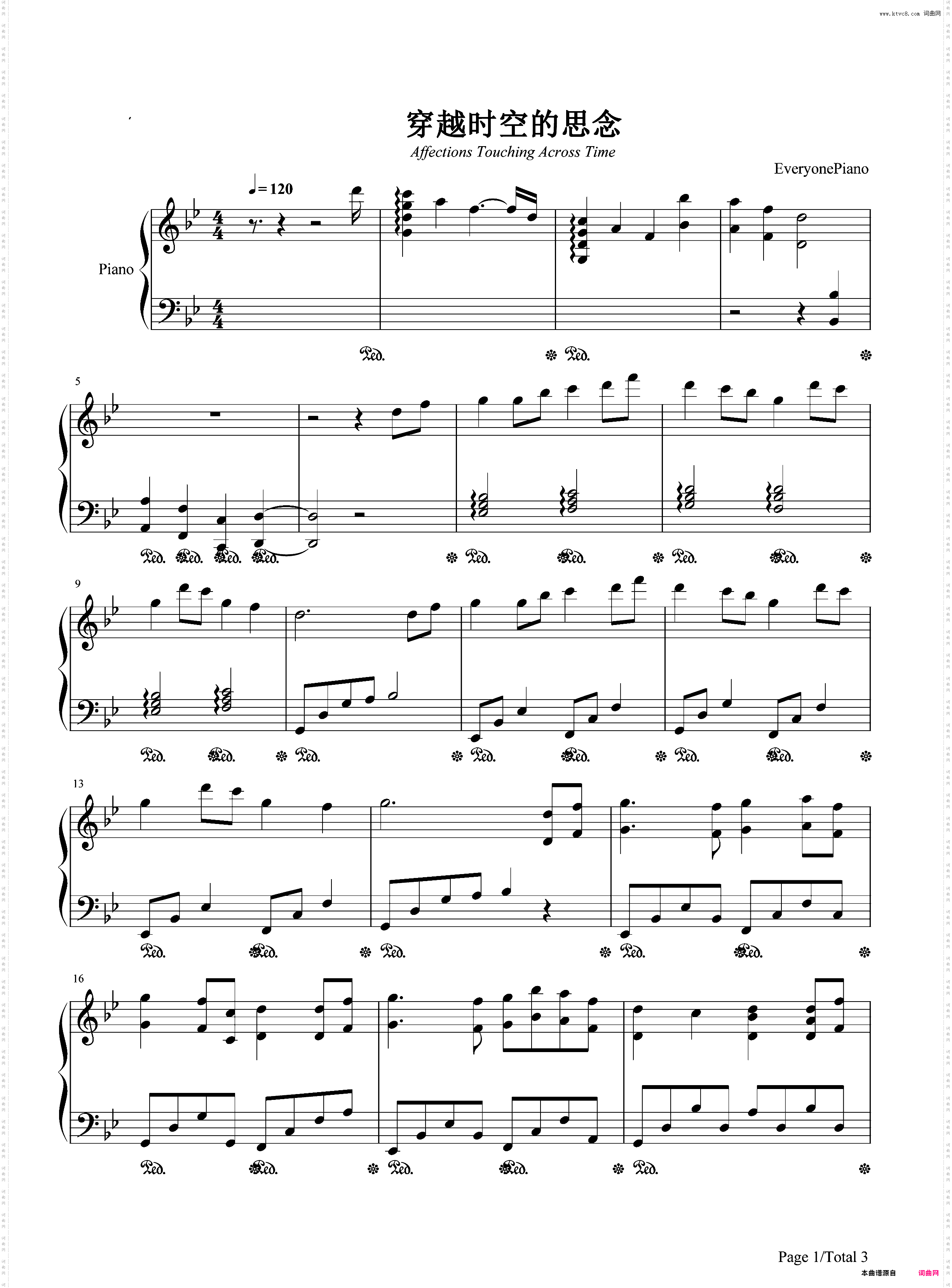 穿越时空的思念-犬夜叉主题曲