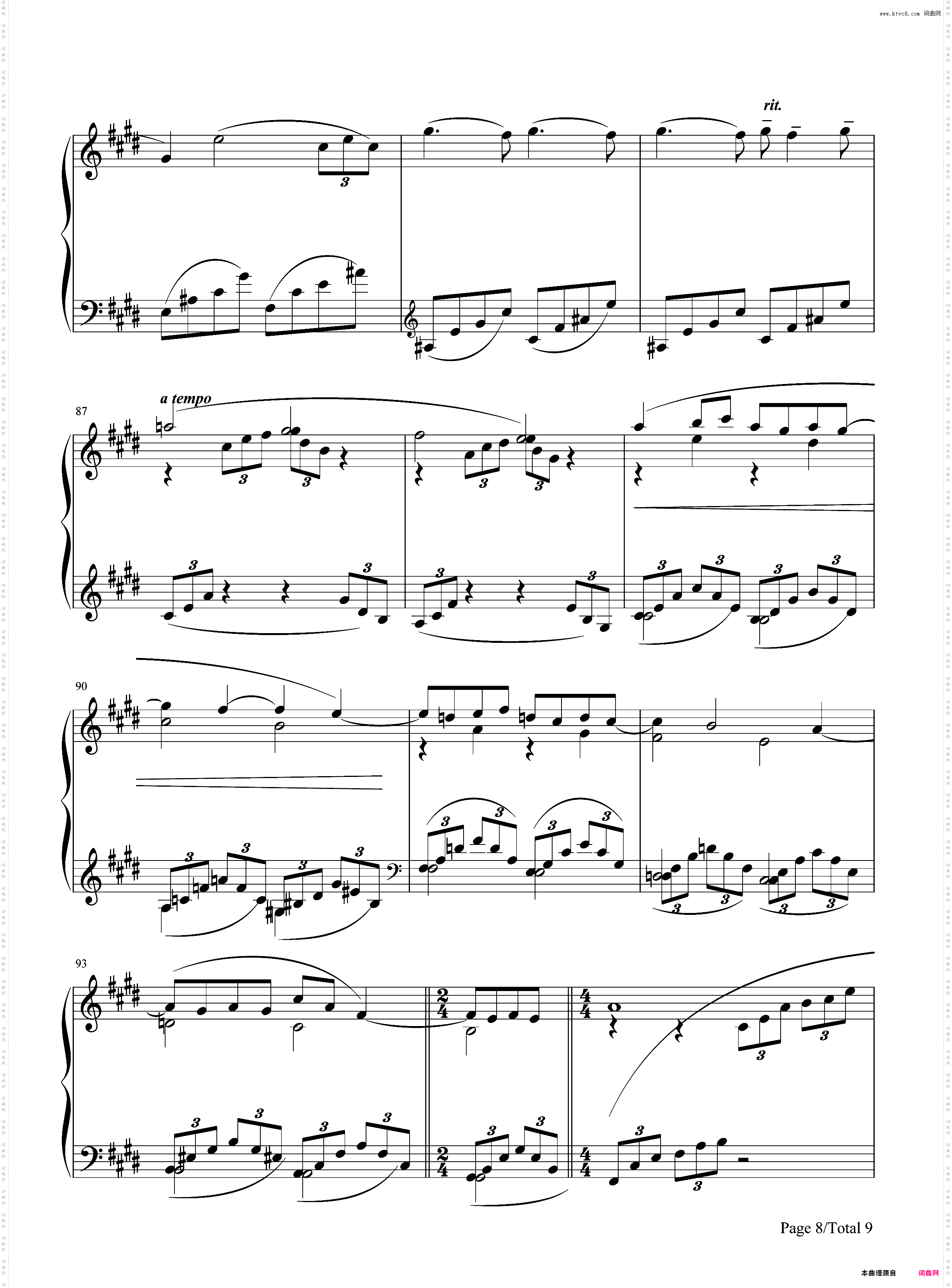 Arabesque No· 1-Claude Debussy