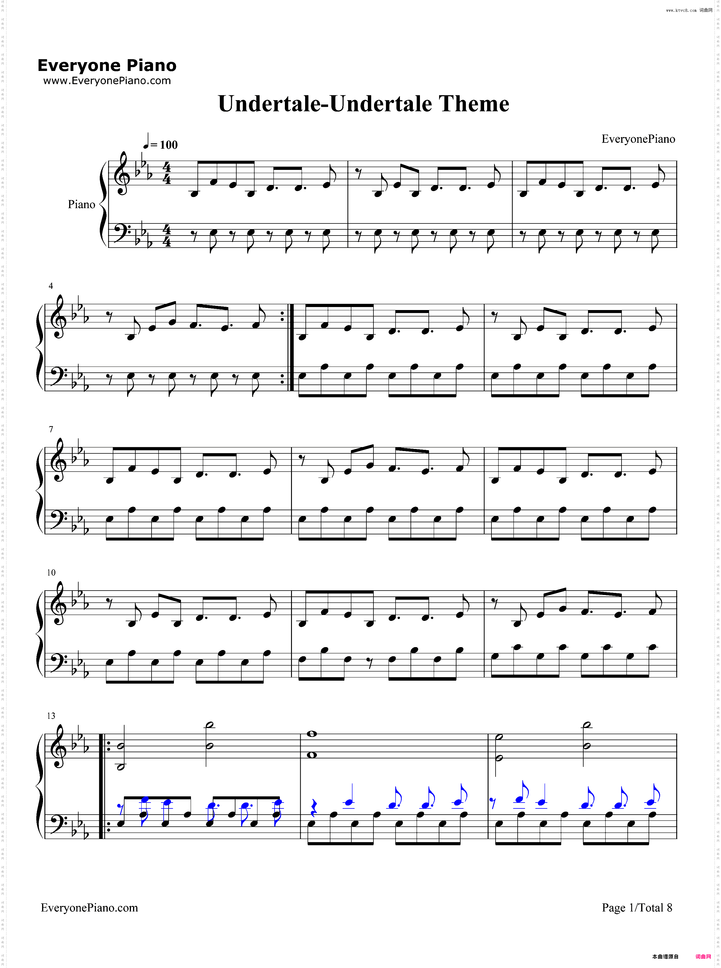 Undertale-Undertale Theme