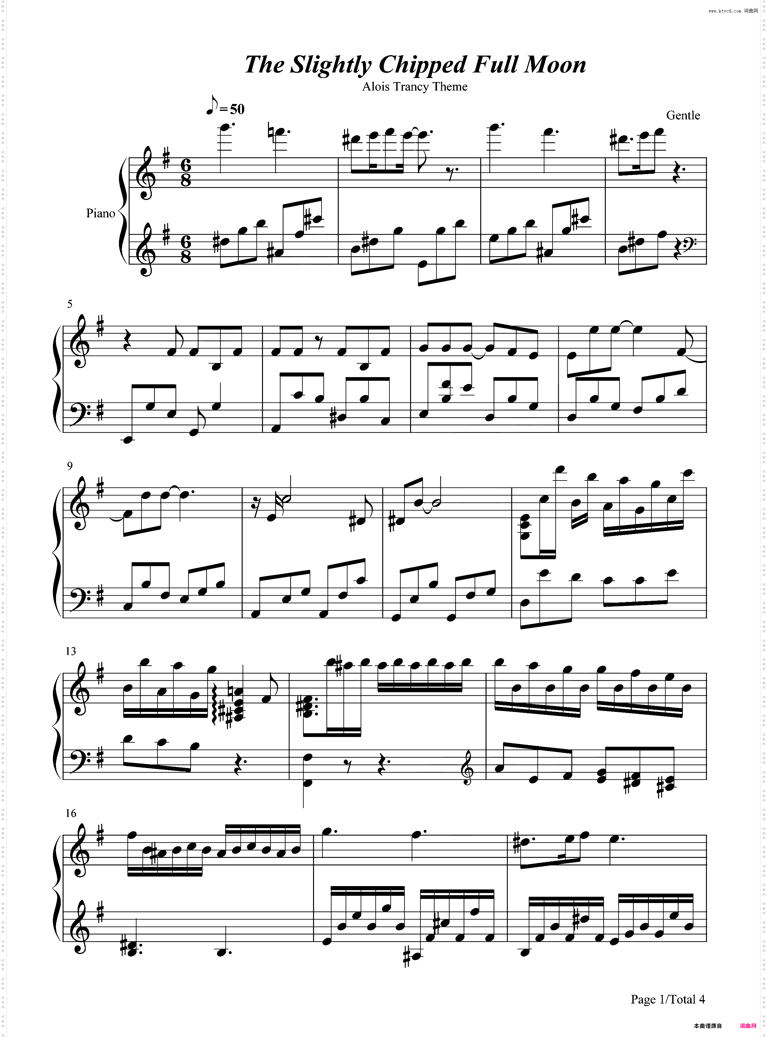 The Slightly Chipped Full Moon-黑执事Ⅱ插曲