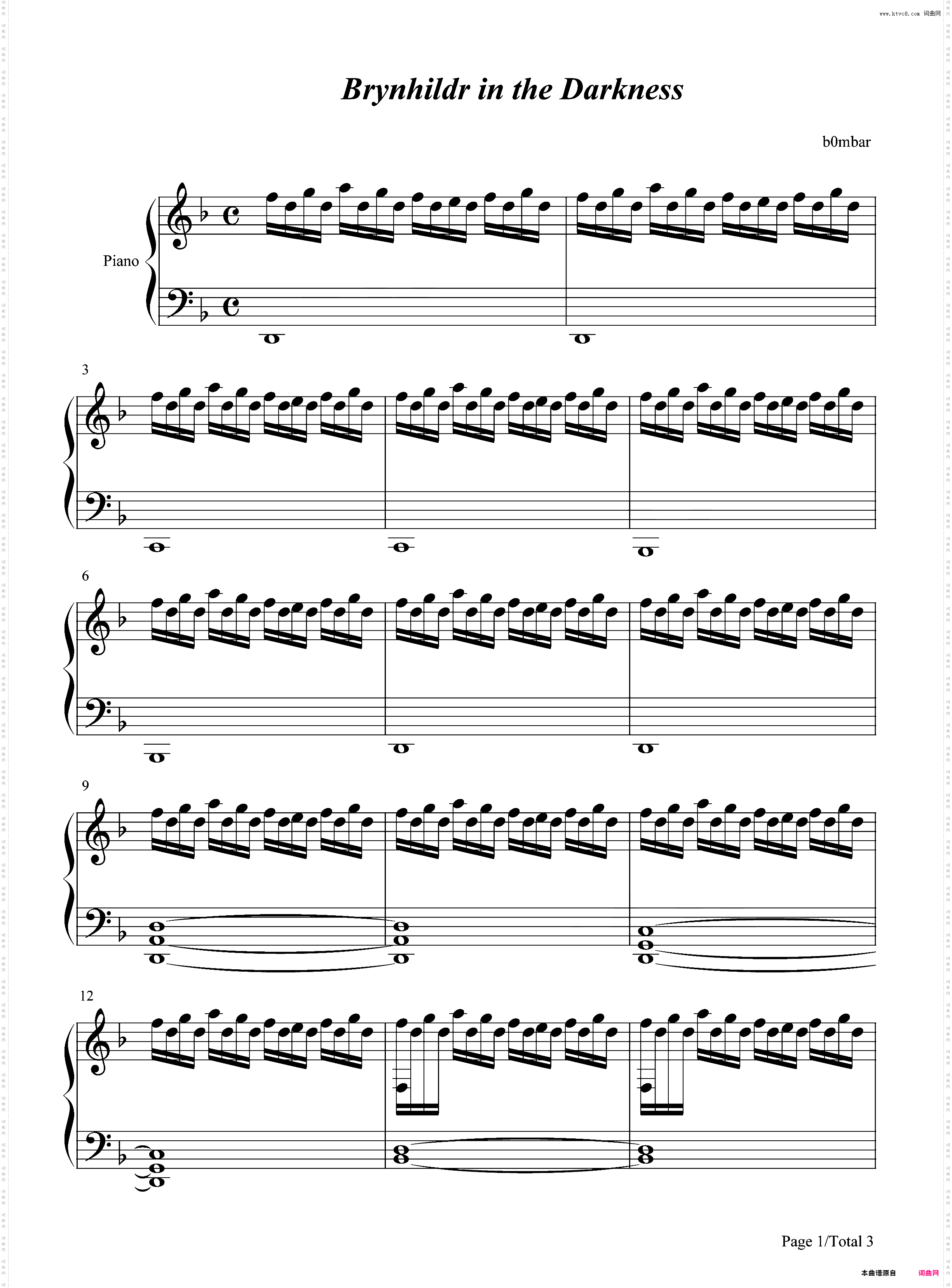 BRYNHILDR IN THE DARKNESS-极黑的布伦希尔德OP