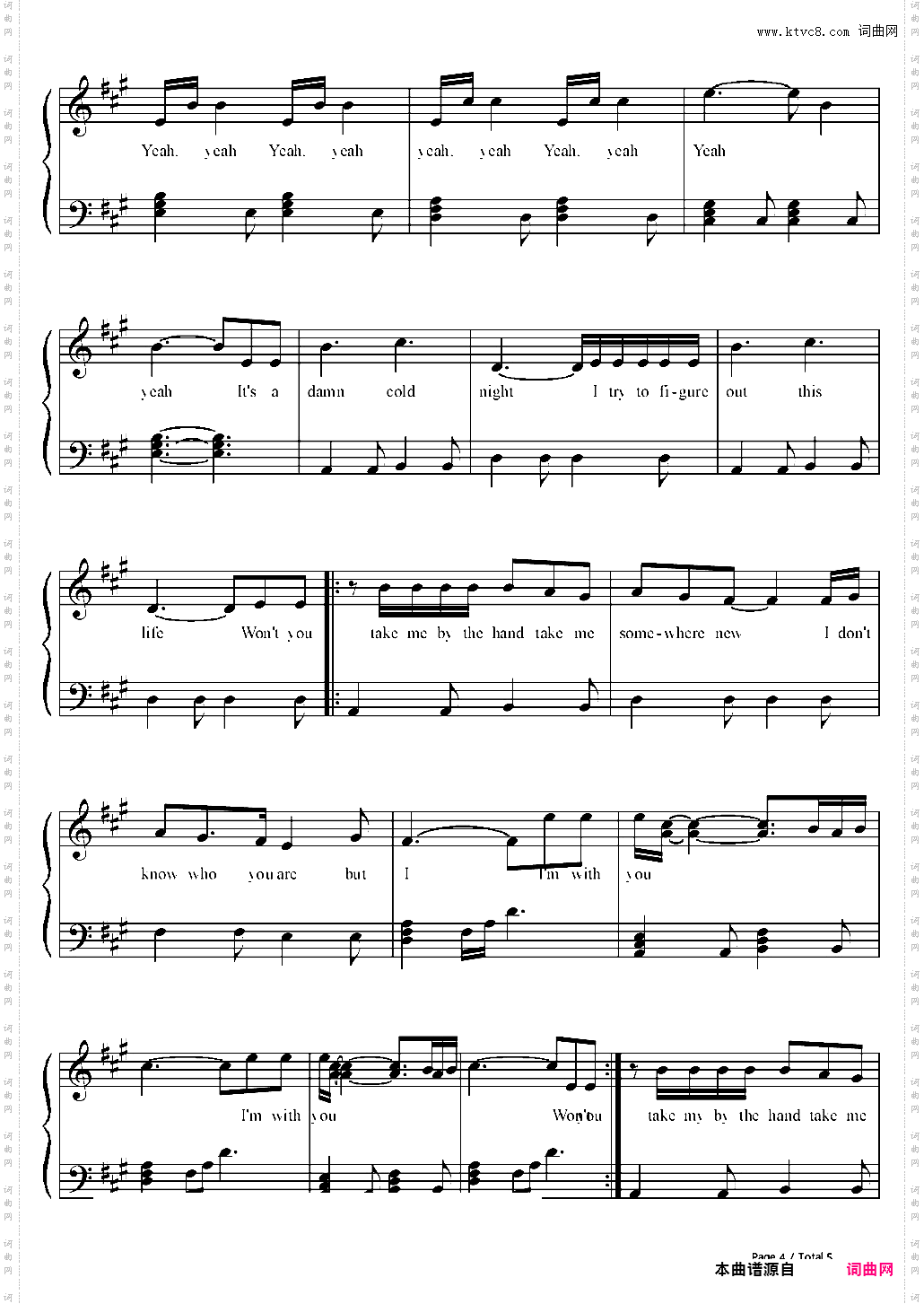 I'm with You-Avril Lavigne