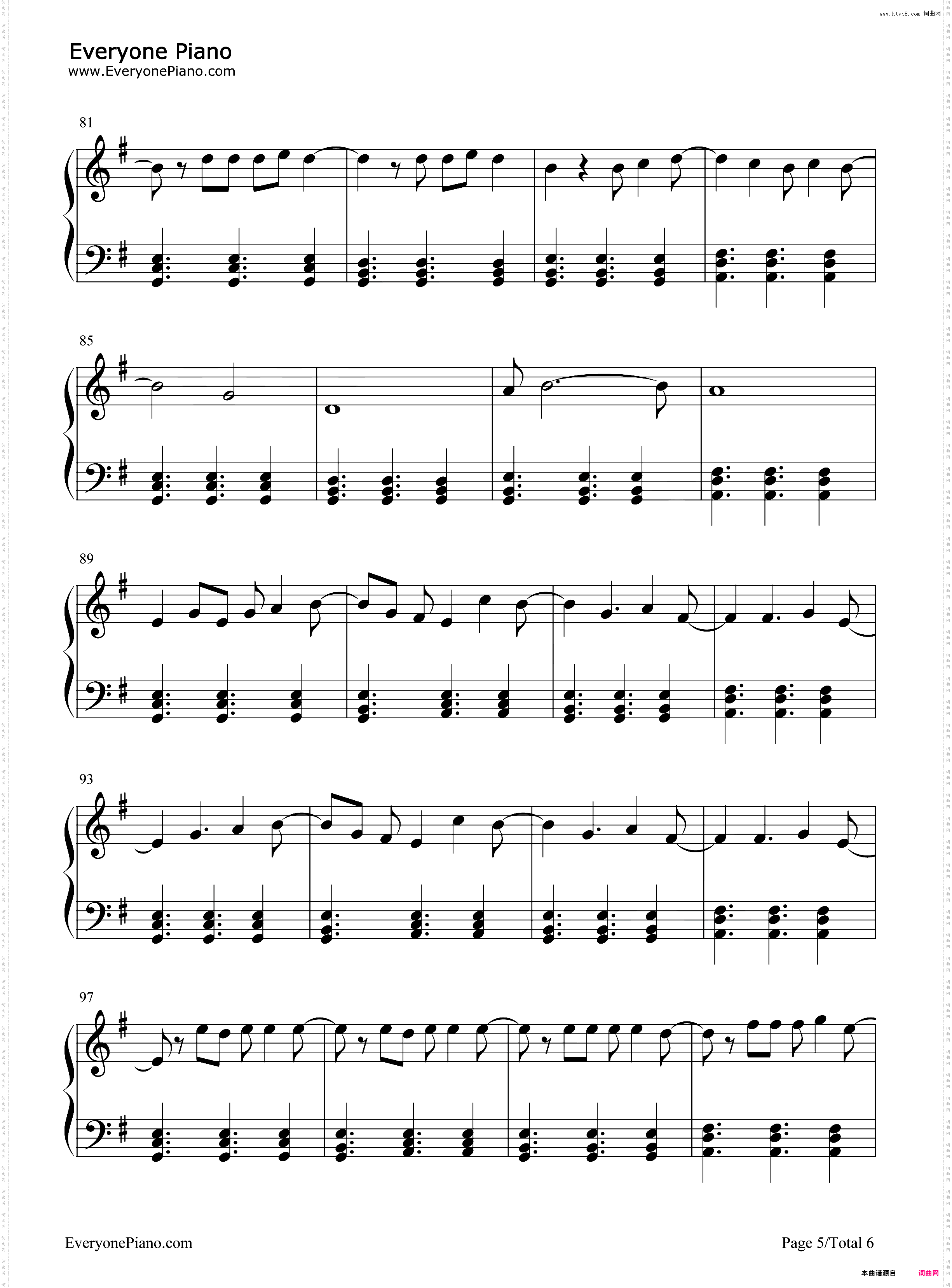 Another Love-简单版-Tom Odell