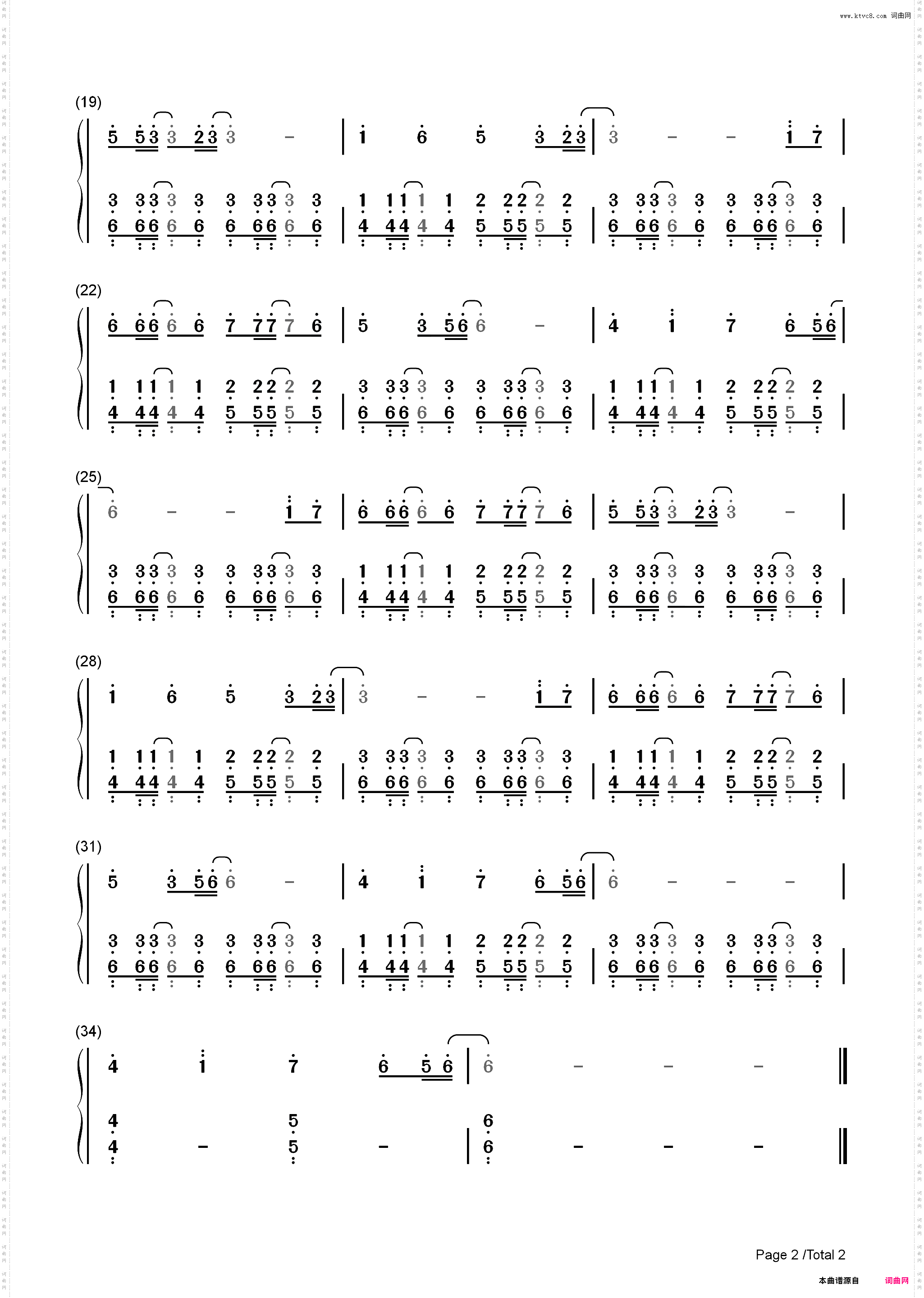 还是笨小孩-C调简单版-奇迹笨小孩宣传主题曲