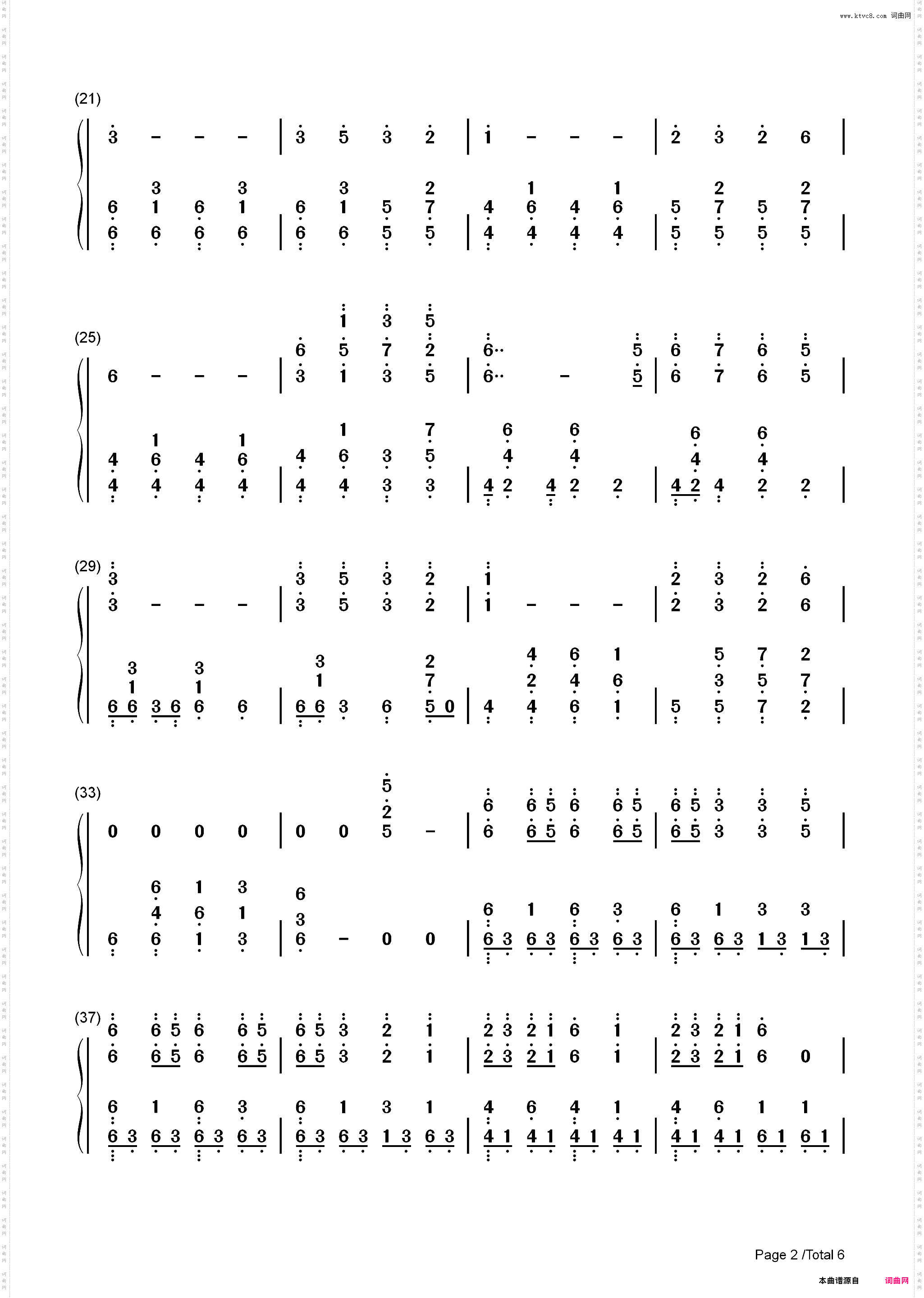 No No No-TheFatRat_简谱版