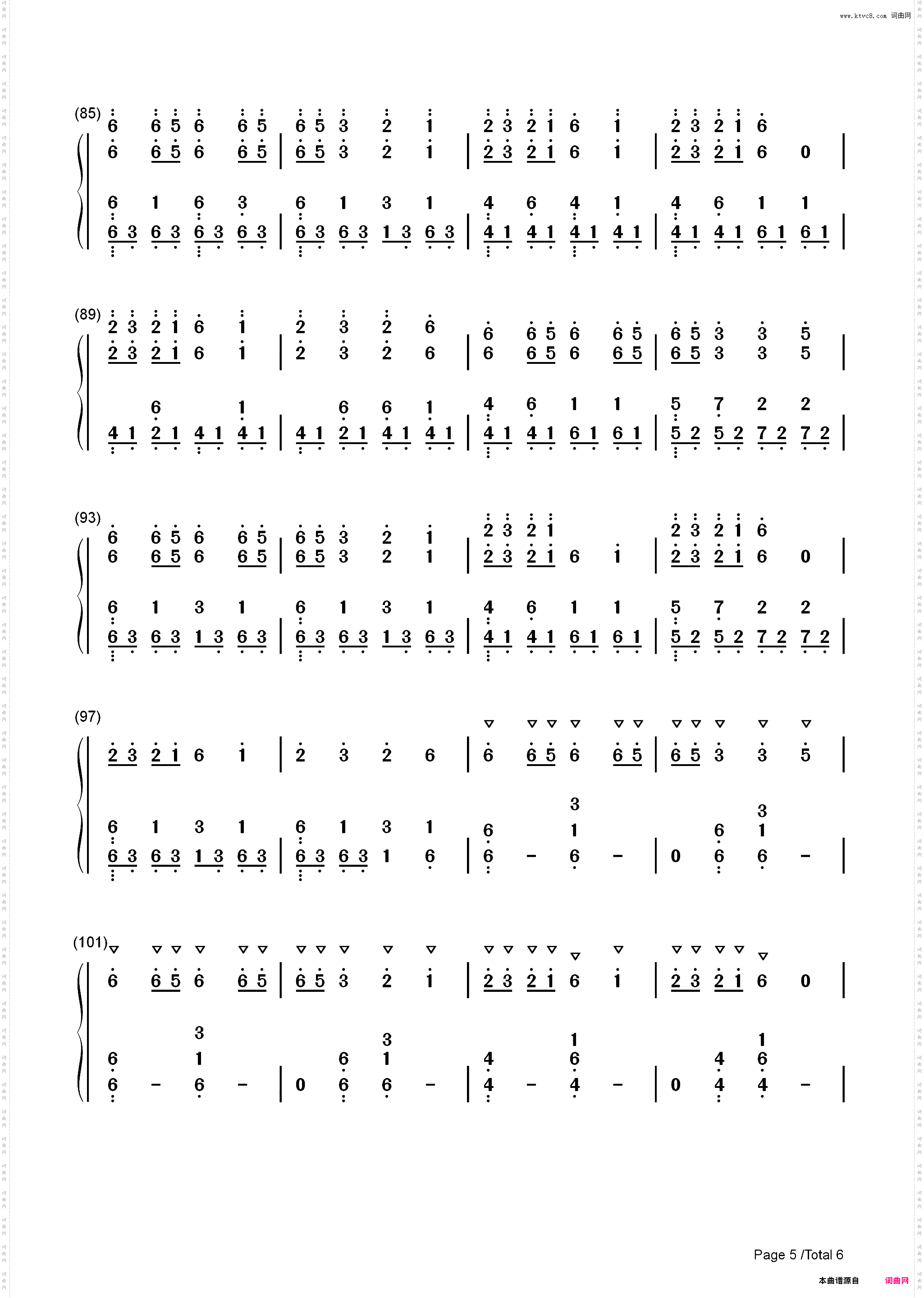 No No No-TheFatRat_简谱版