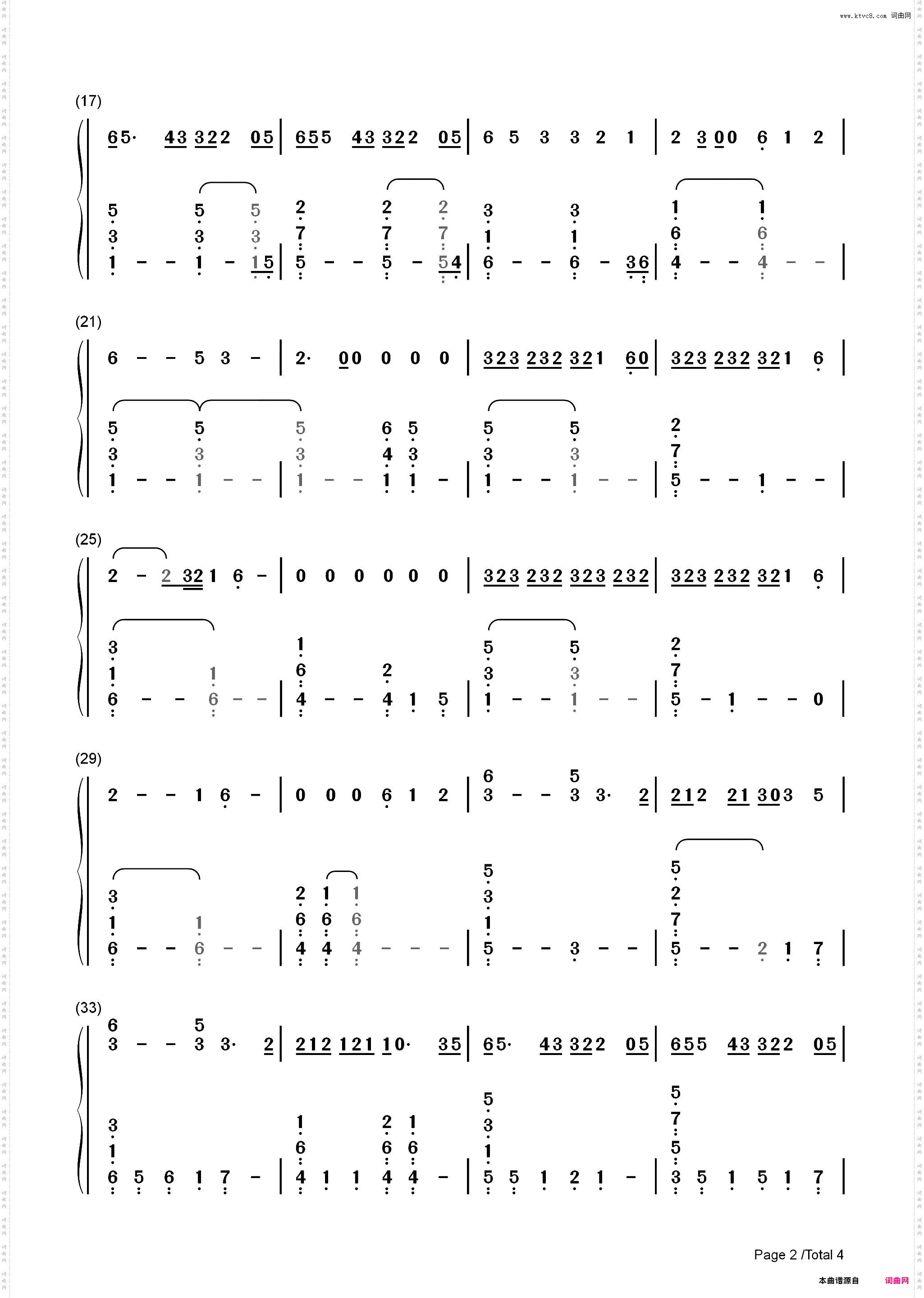 You Make It Easy-Jason Aldean_简谱版