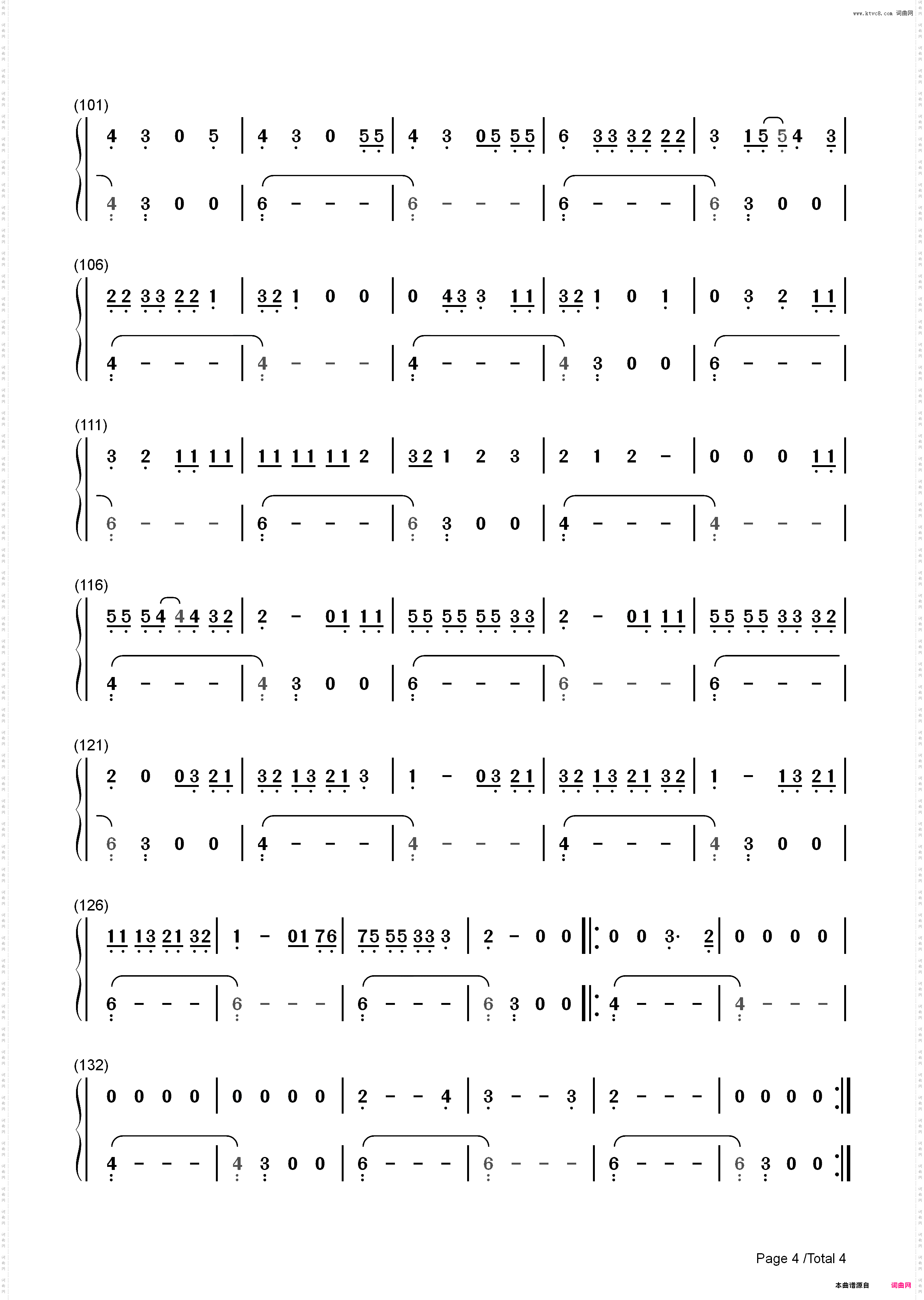 High Fashion-Roddy Ricch ft Mustard_简谱版